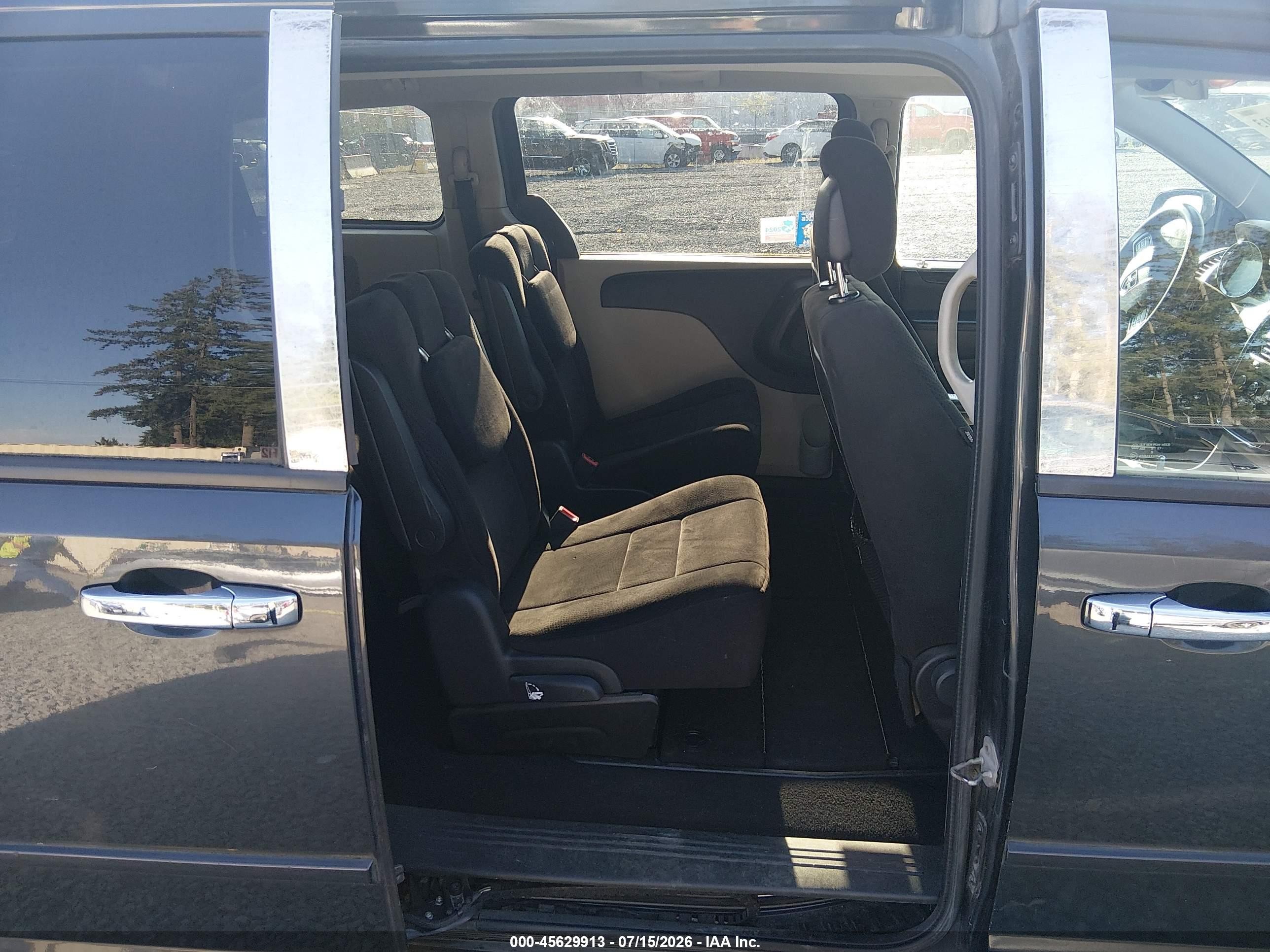 2012 Dodge Grand Caravan Sxt Gray vin: 2C4RDGCG3CR241381