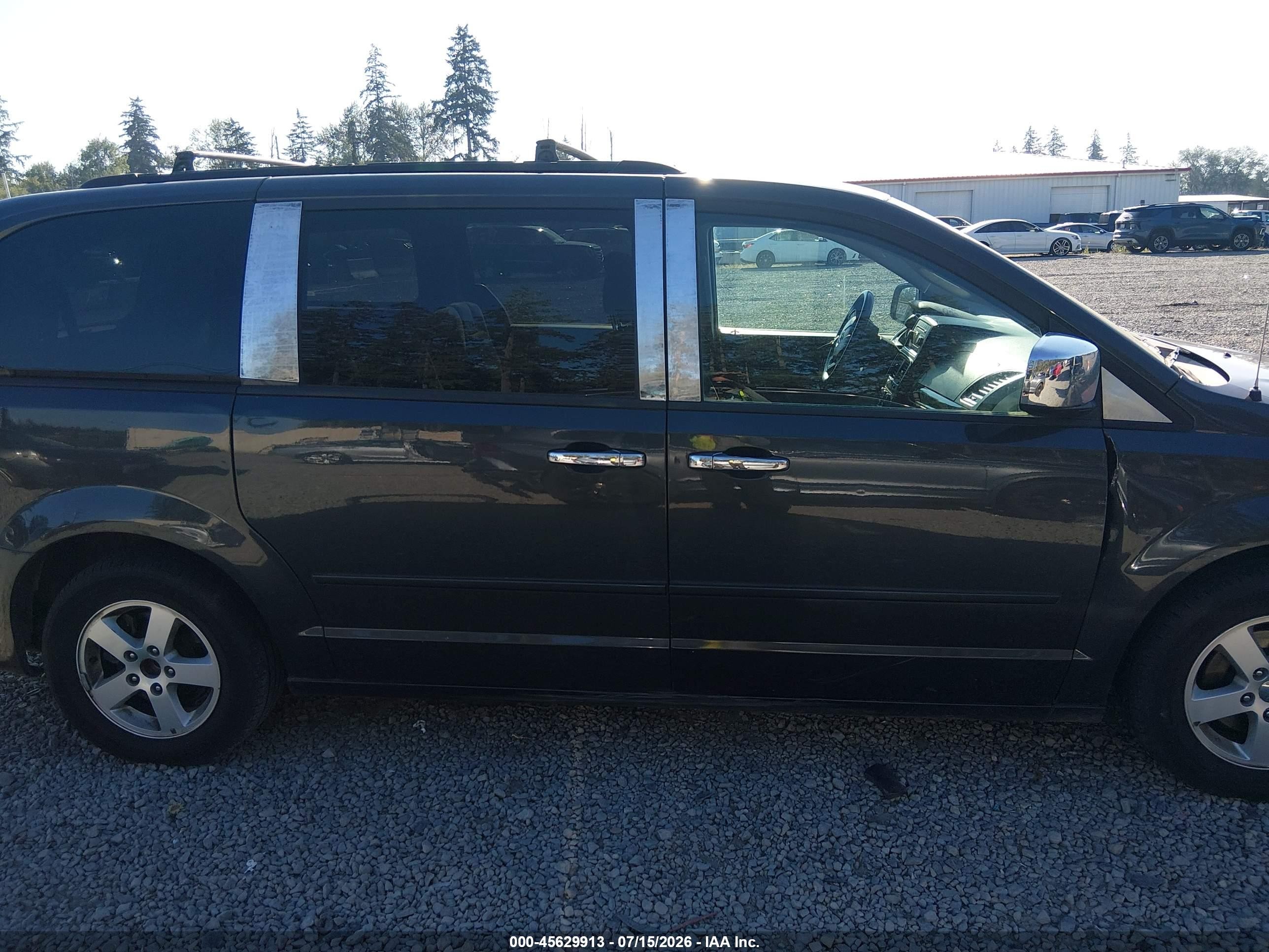 2012 Dodge Grand Caravan Sxt Gray vin: 2C4RDGCG3CR241381