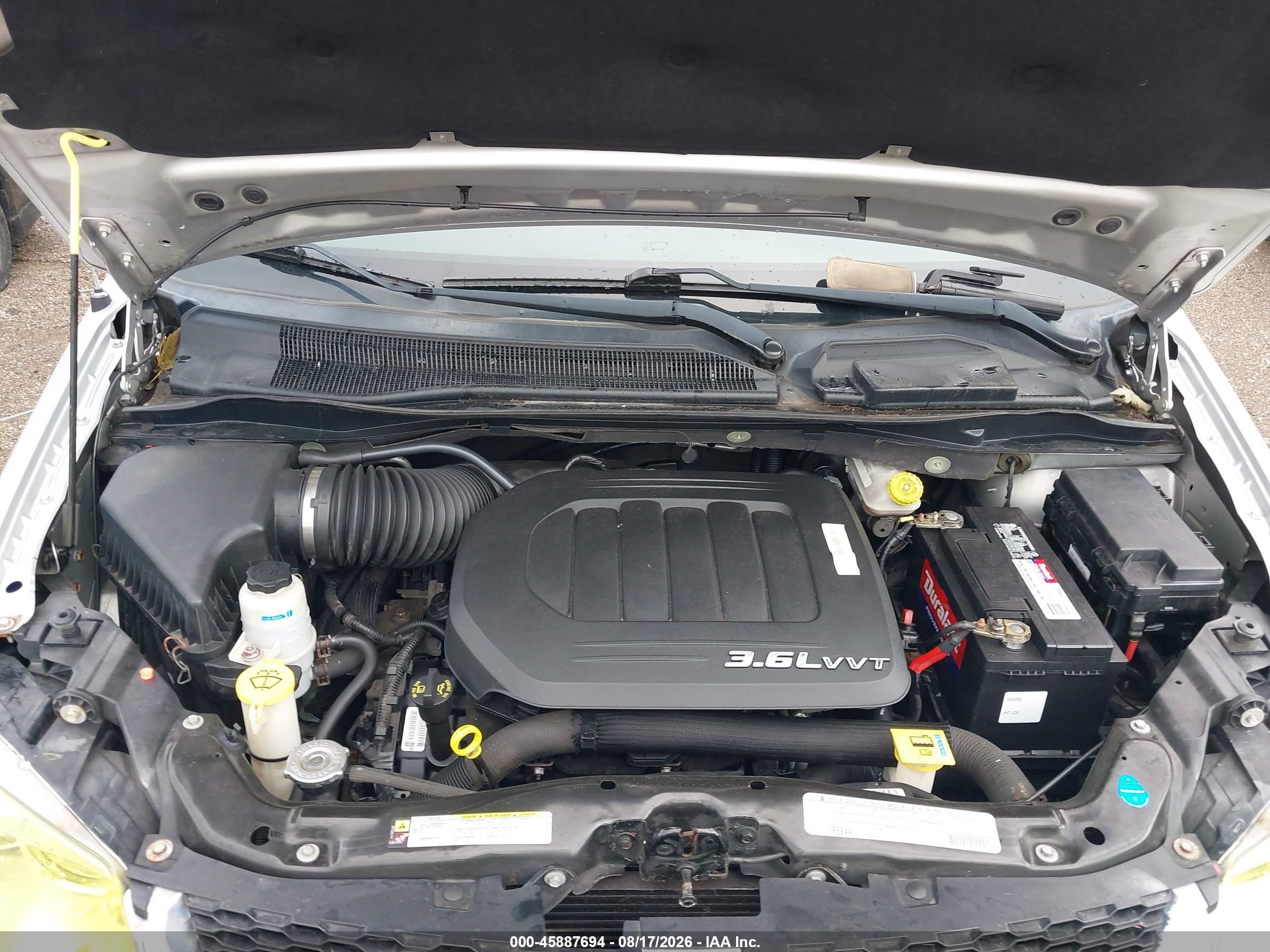 2012 Dodge Grand Caravan Sxt Silver vin: 2C4RDGCG3CR254583