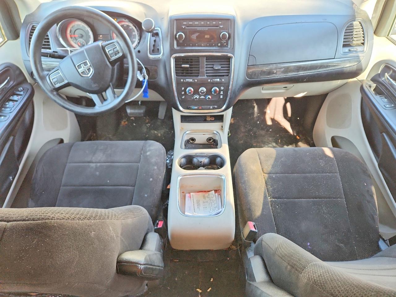 2012 Dodge Grand Caravan Sxt White vin: 2C4RDGCG3CR294789