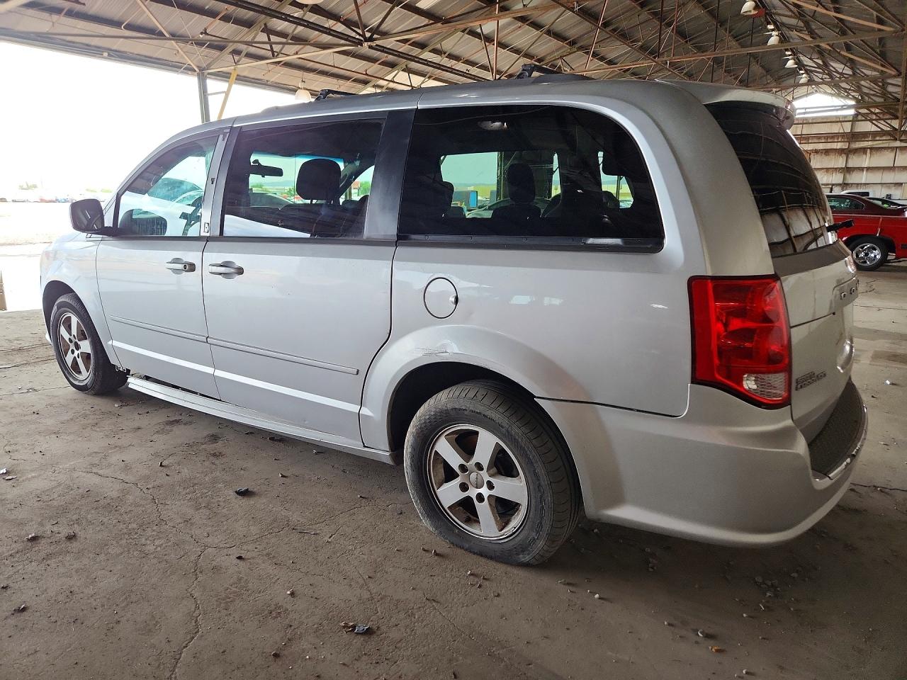 2012 Dodge Grand Caravan Sxt Silver vin: 2C4RDGCG3CR295909