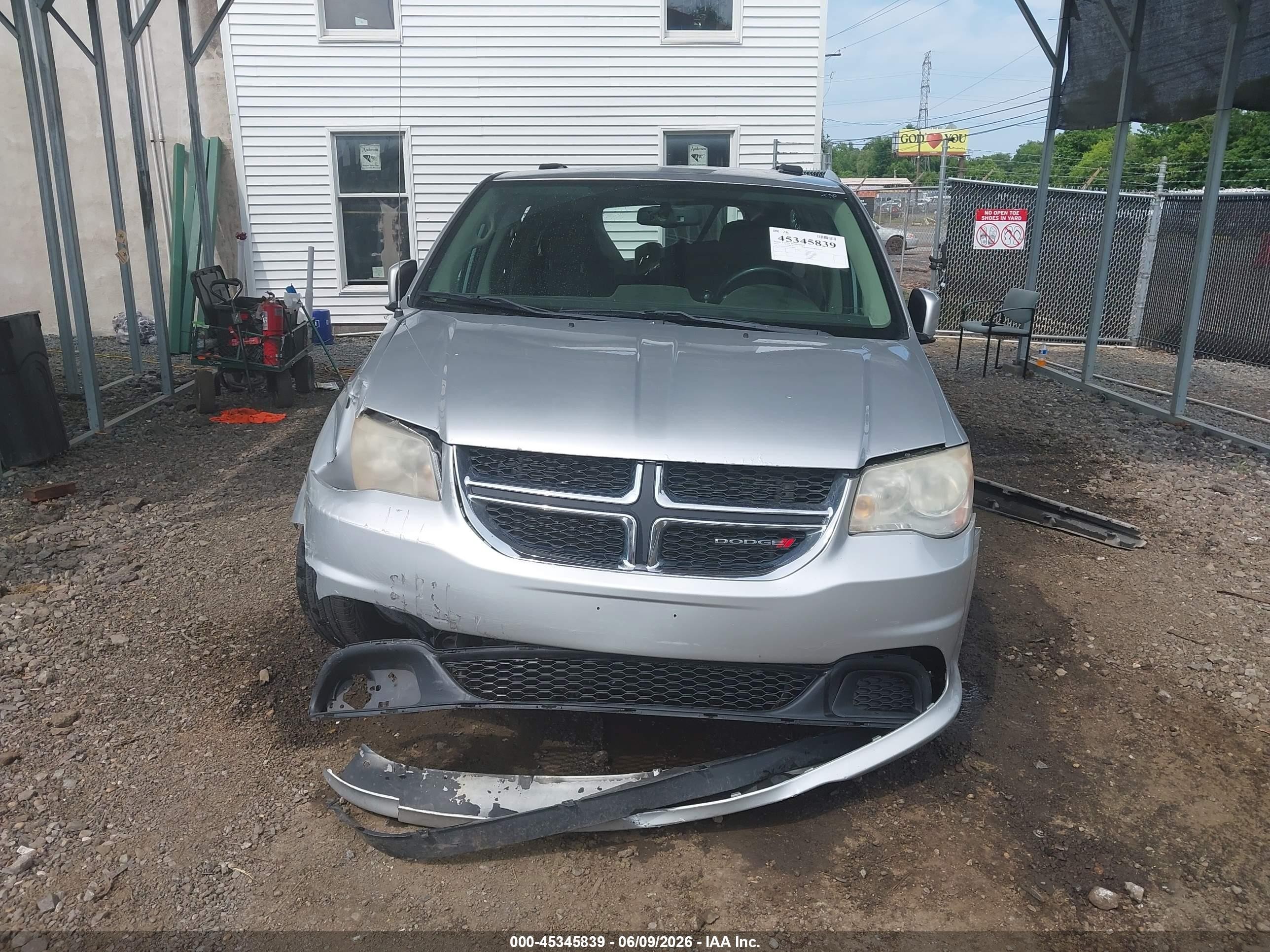 2012 Dodge Grand Caravan Sxt Silver vin: 2C4RDGCG3CR336488