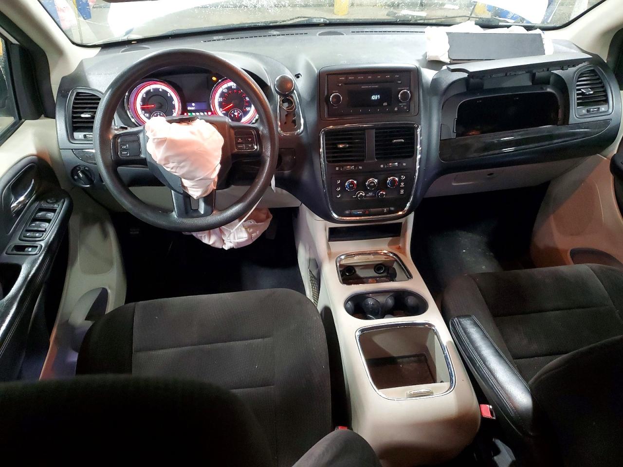 2012 Dodge Grand Caravan Sxt White vin: 2C4RDGCG3CR343327