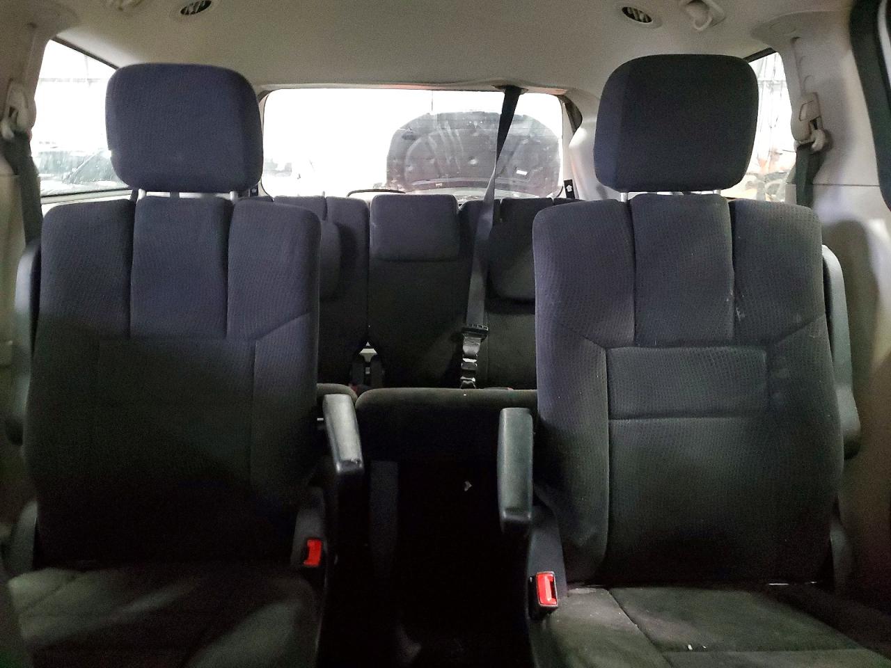 2012 Dodge Grand Caravan Sxt White vin: 2C4RDGCG3CR343327