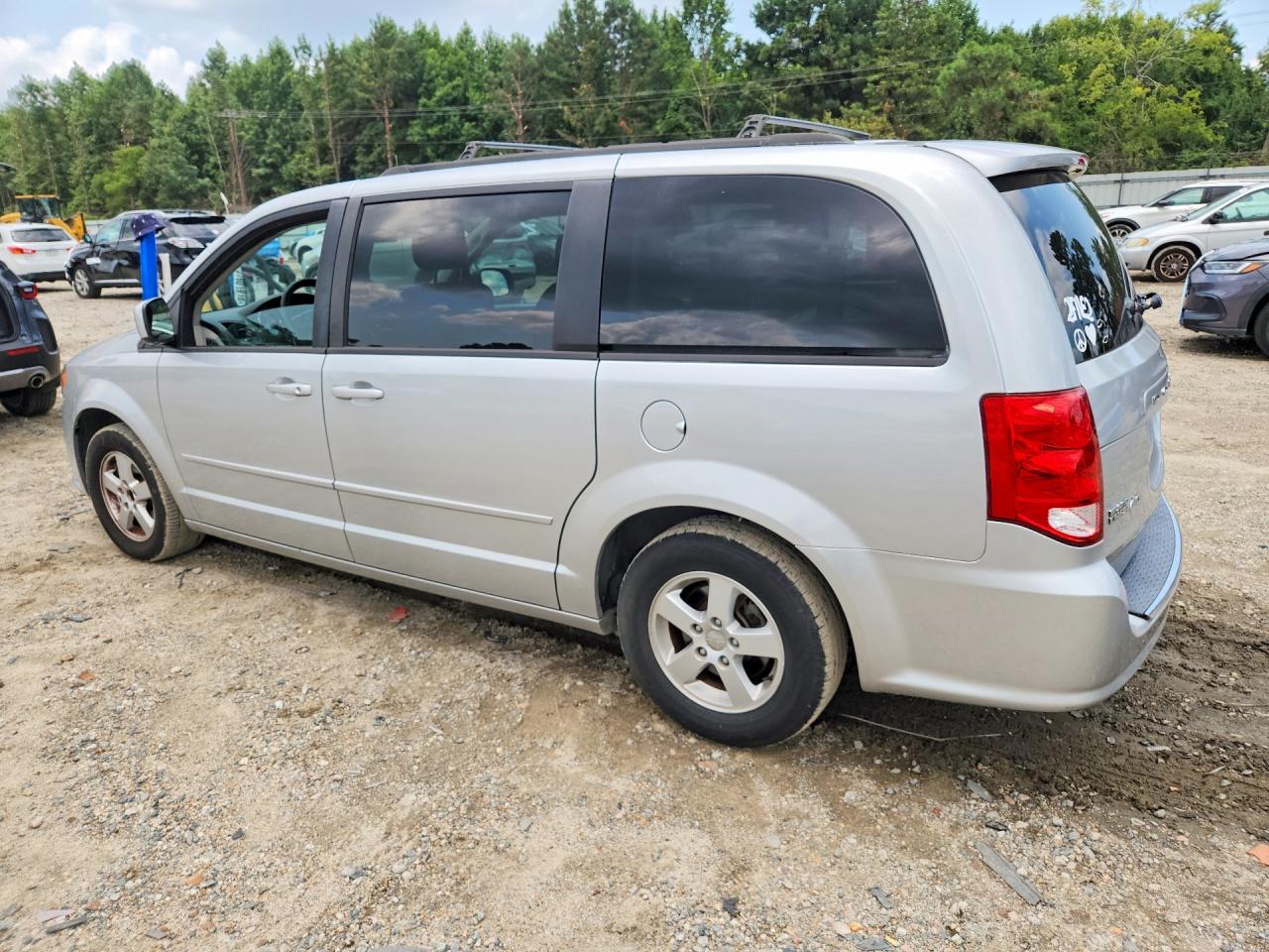 2012 Dodge Grand Caravan Sxt Silver vin: 2C4RDGCG3CR365344