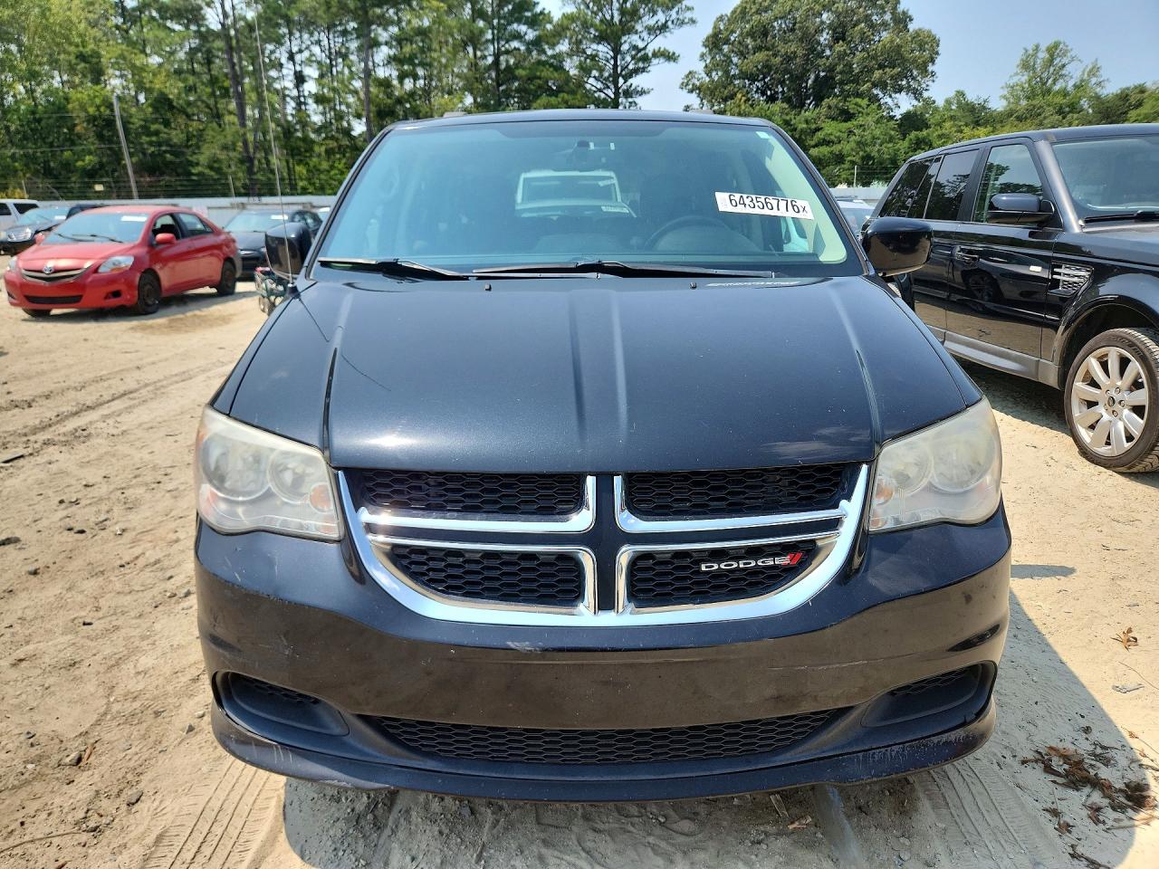 2012 Dodge Grand Caravan Sxt Black vin: 2C4RDGCG3CR380863