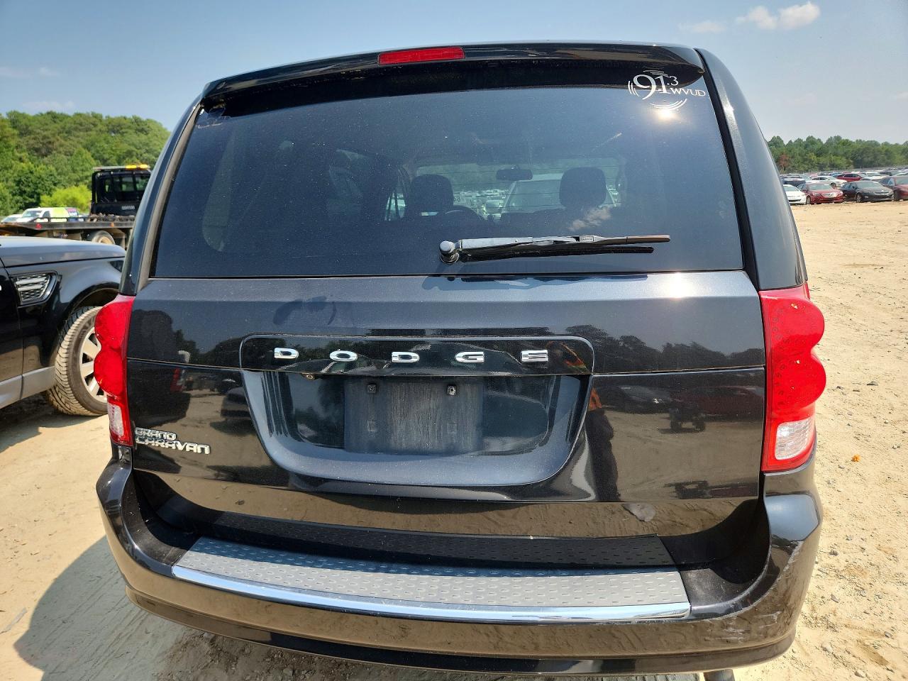 2012 Dodge Grand Caravan Sxt Black vin: 2C4RDGCG3CR380863