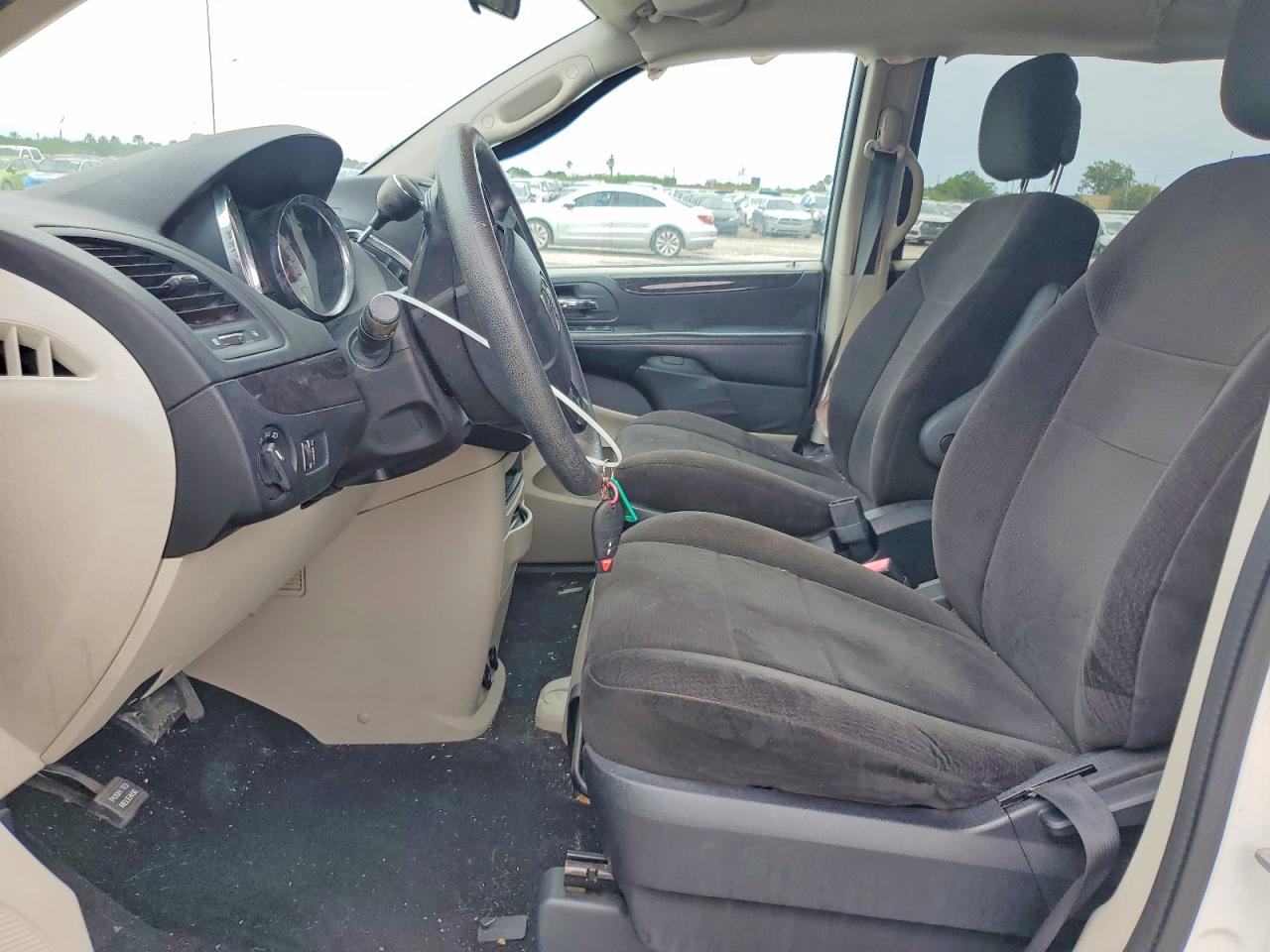 2013 Dodge Grand Caravan Sxt White vin: 2C4RDGCG3DR502493