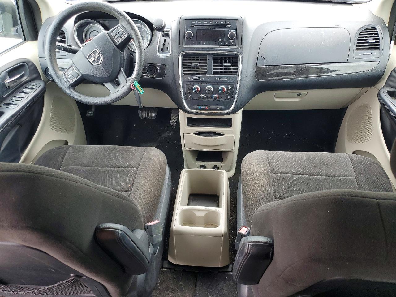 2013 Dodge Grand Caravan Sxt White vin: 2C4RDGCG3DR502493