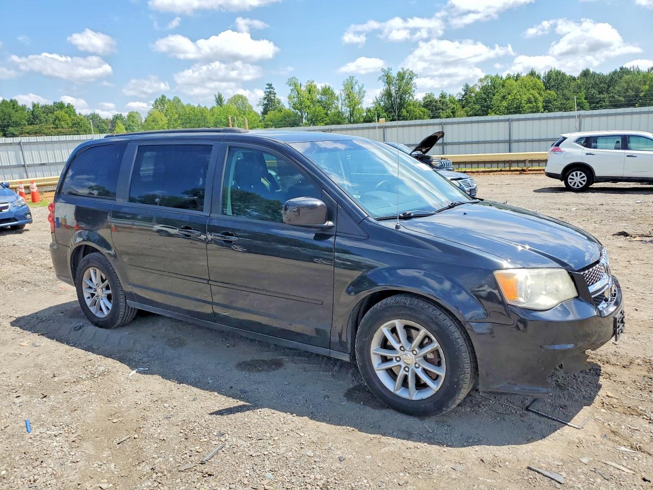 2013 Dodge Grand Caravan Sxt Black vin: 2C4RDGCG3DR538409