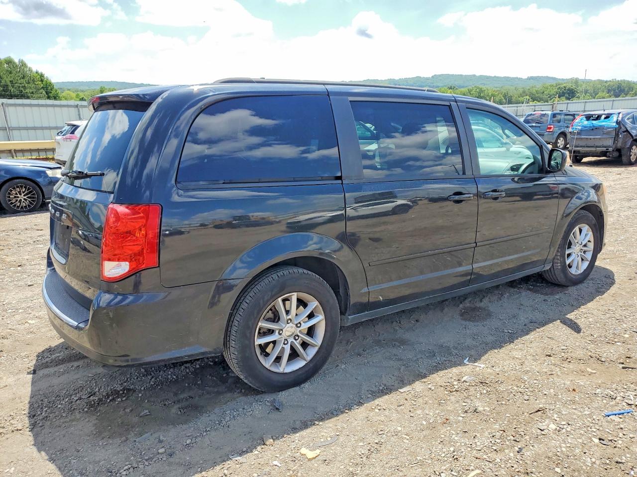 2013 Dodge Grand Caravan Sxt Black vin: 2C4RDGCG3DR538409