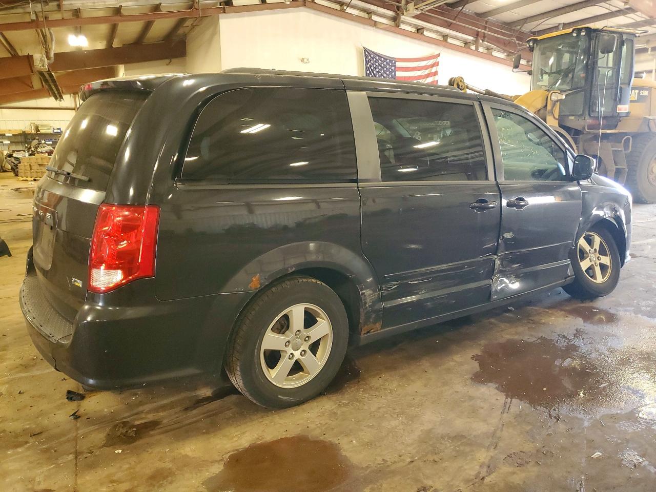 2013 Dodge Grand Caravan Sxt Black vin: 2C4RDGCG3DR550897