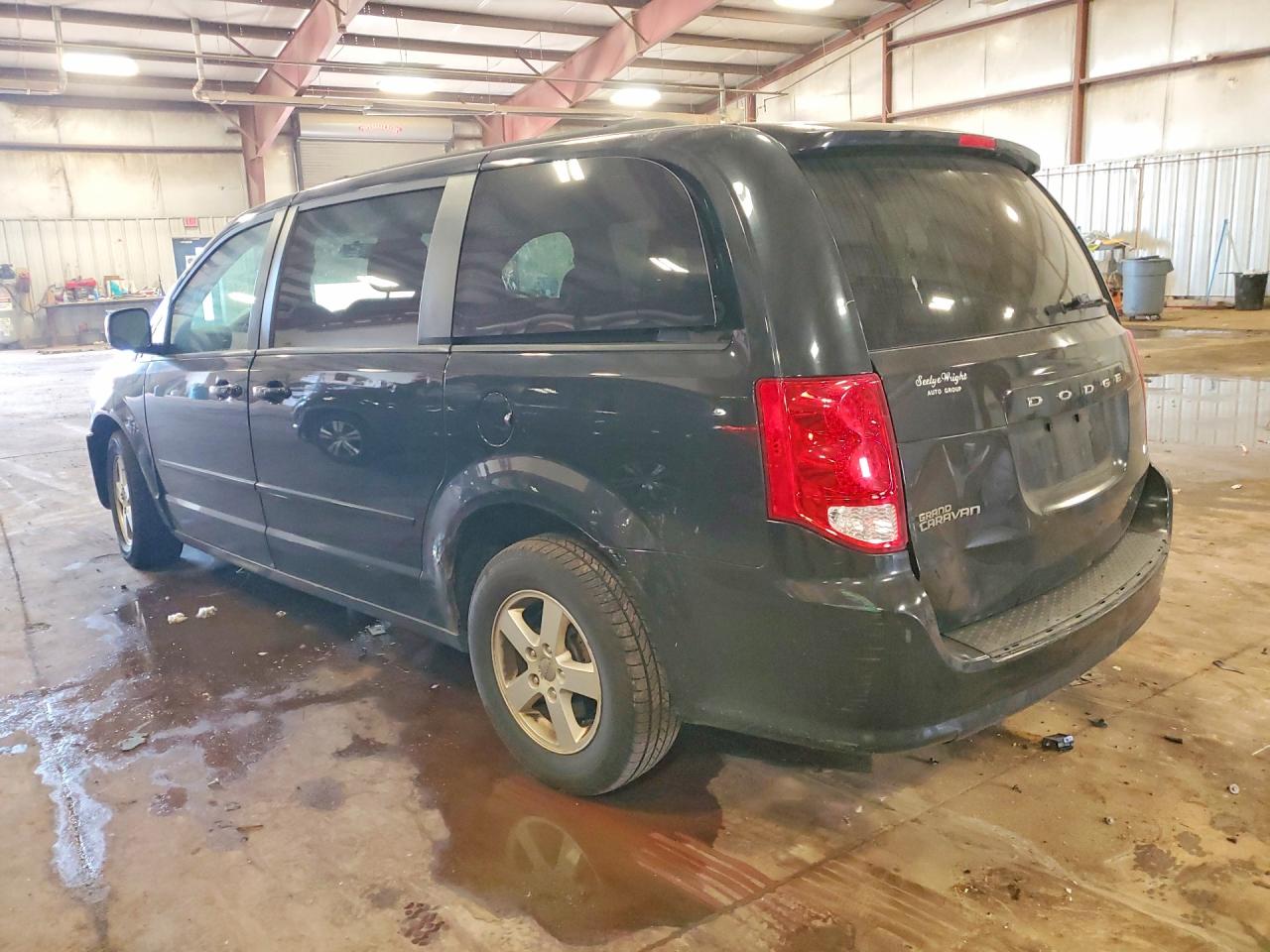 2013 Dodge Grand Caravan Sxt Black vin: 2C4RDGCG3DR550897