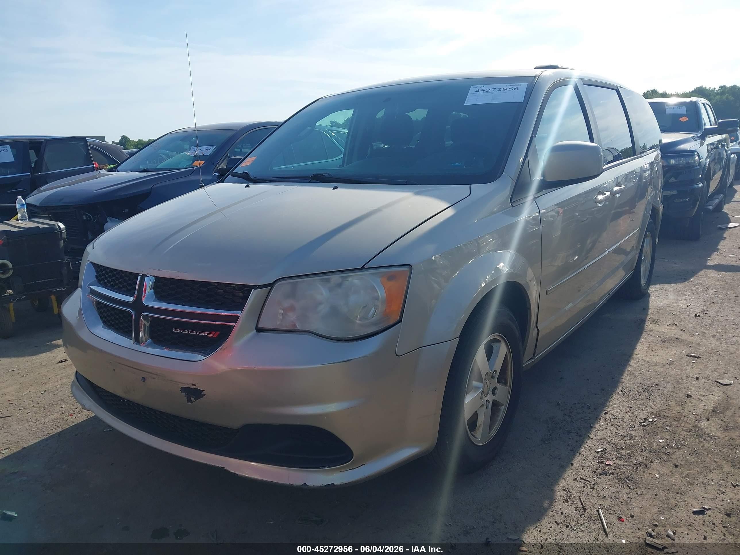 2013 Dodge Grand Caravan Sxt Gray vin: 2C4RDGCG3DR552858