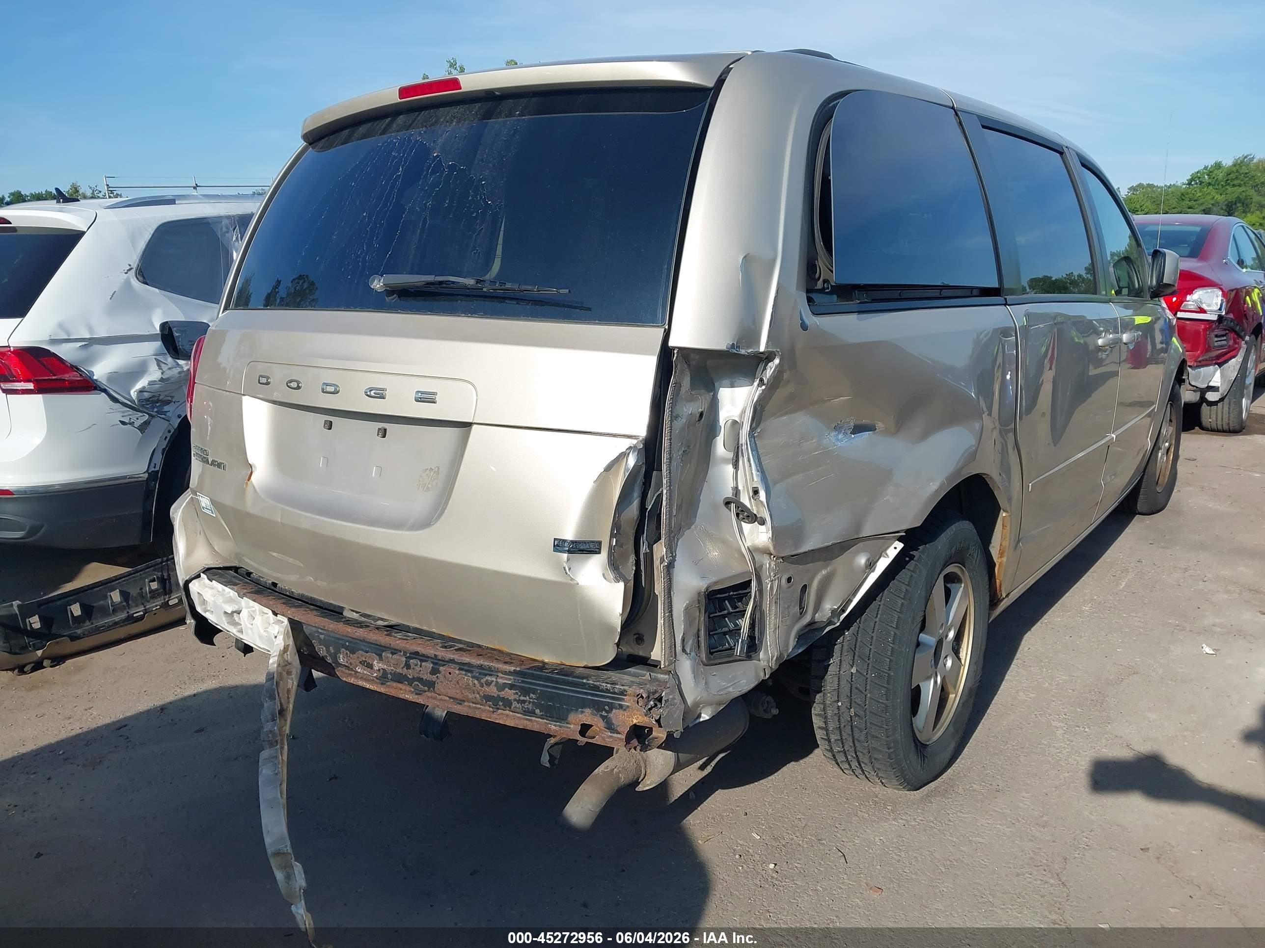 2013 Dodge Grand Caravan Sxt Gray vin: 2C4RDGCG3DR552858