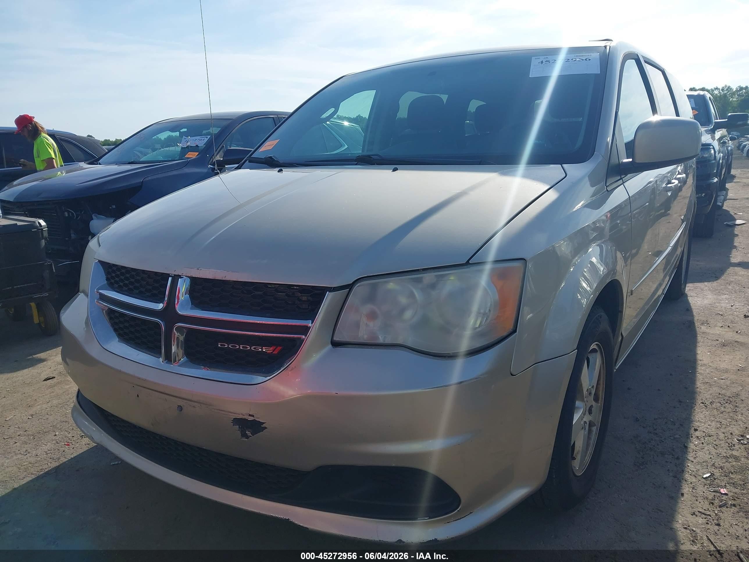 2013 Dodge Grand Caravan Sxt Gray vin: 2C4RDGCG3DR552858