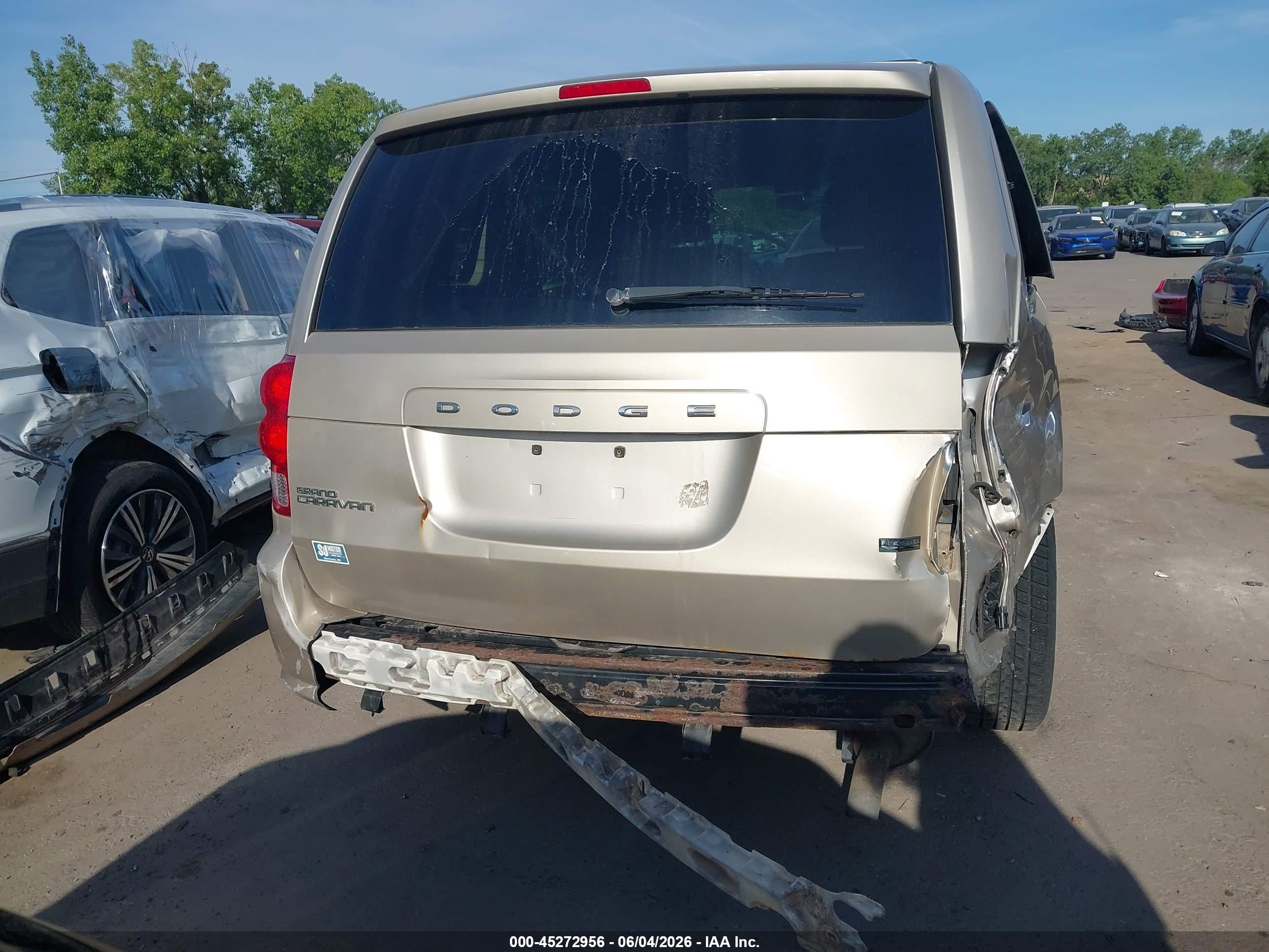 2013 Dodge Grand Caravan Sxt Gray vin: 2C4RDGCG3DR552858