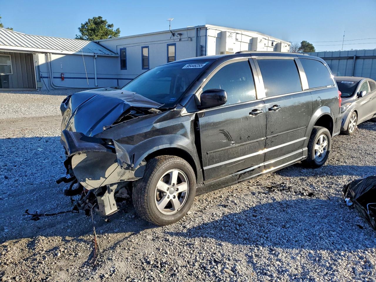 2013 Dodge Grand Caravan Sxt Black vin: 2C4RDGCG3DR553072