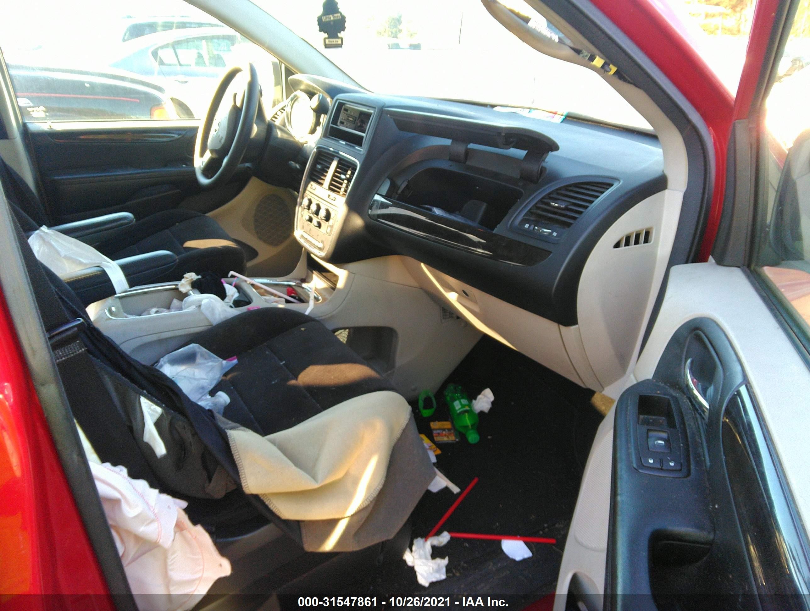 2013 Dodge Grand Caravan Sxt Red vin: 2C4RDGCG3DR576061