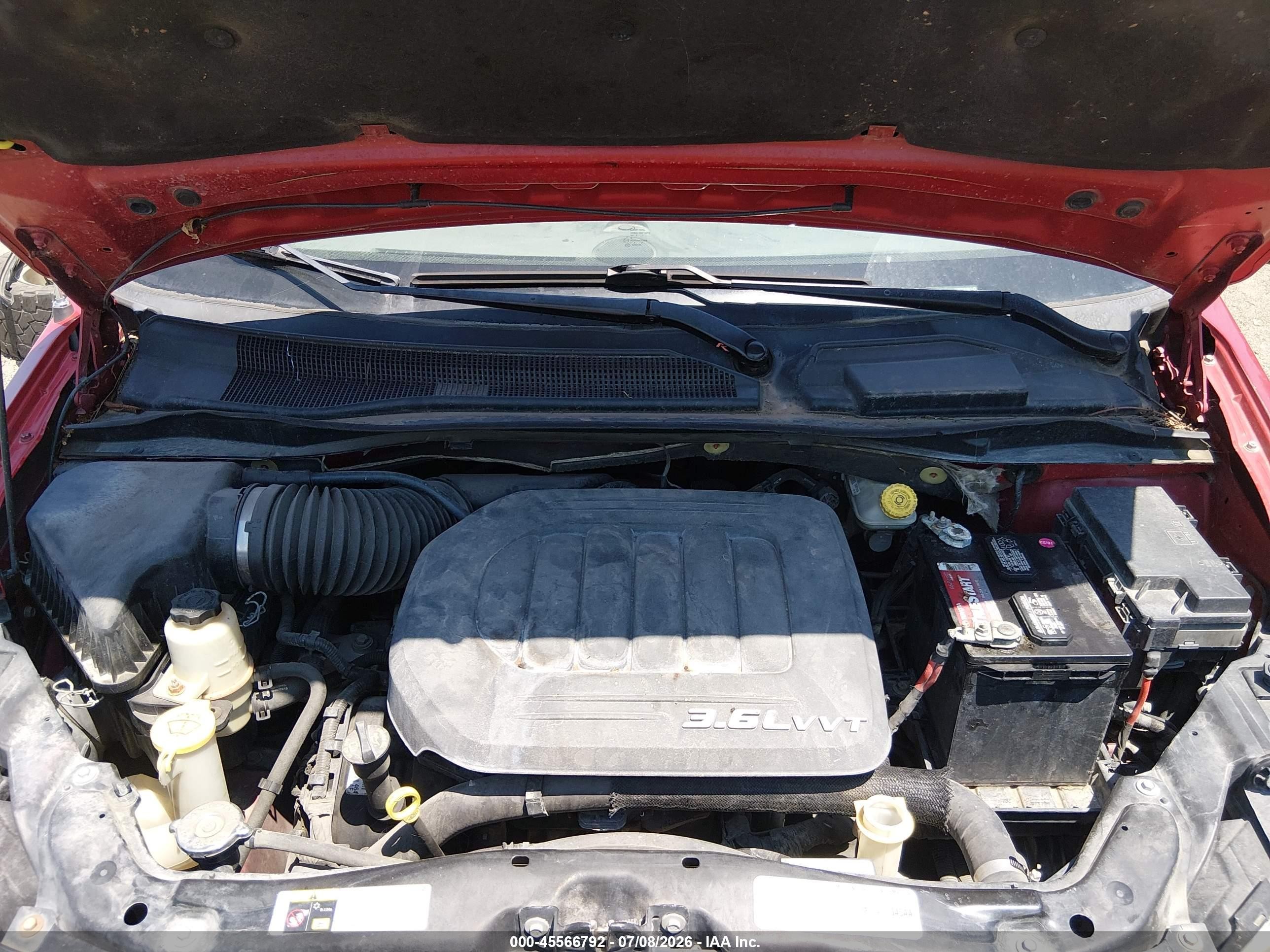 2013 Dodge Grand Caravan Sxt Red vin: 2C4RDGCG3DR626330