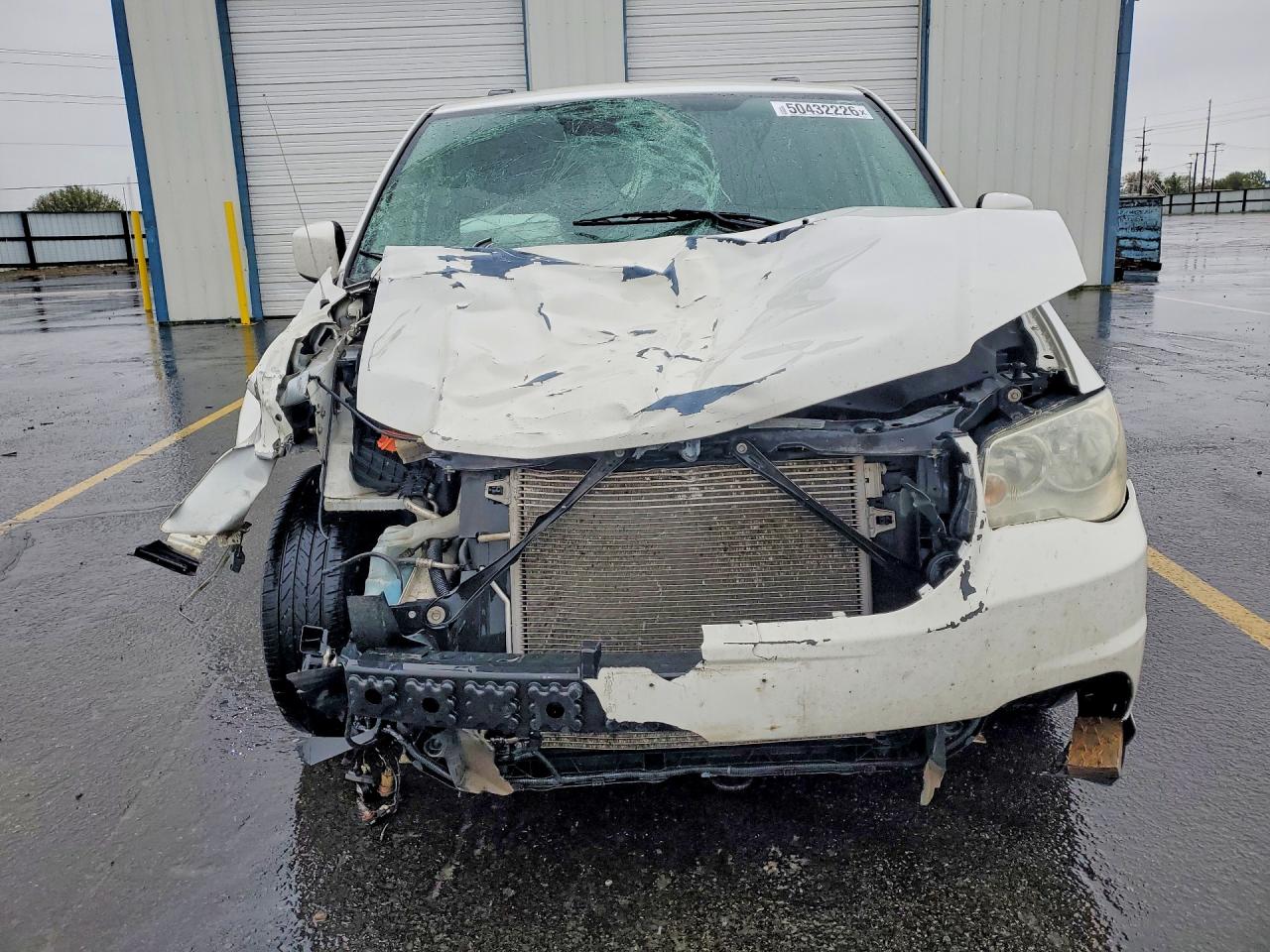 2013 Dodge Grand Caravan Sxt White vin: 2C4RDGCG3DR655729