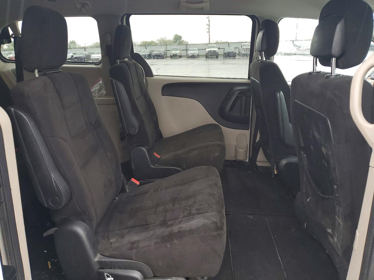 2013 Dodge Grand Caravan Sxt White vin: 2C4RDGCG3DR655729