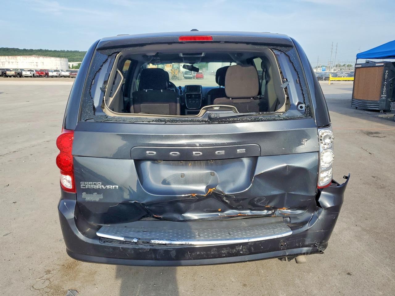 2013 Dodge Grand Caravan Sxt Blue vin: 2C4RDGCG3DR741235