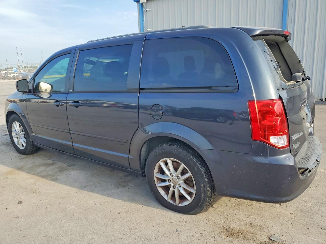 2013 Dodge Grand Caravan Sxt Blue vin: 2C4RDGCG3DR741235