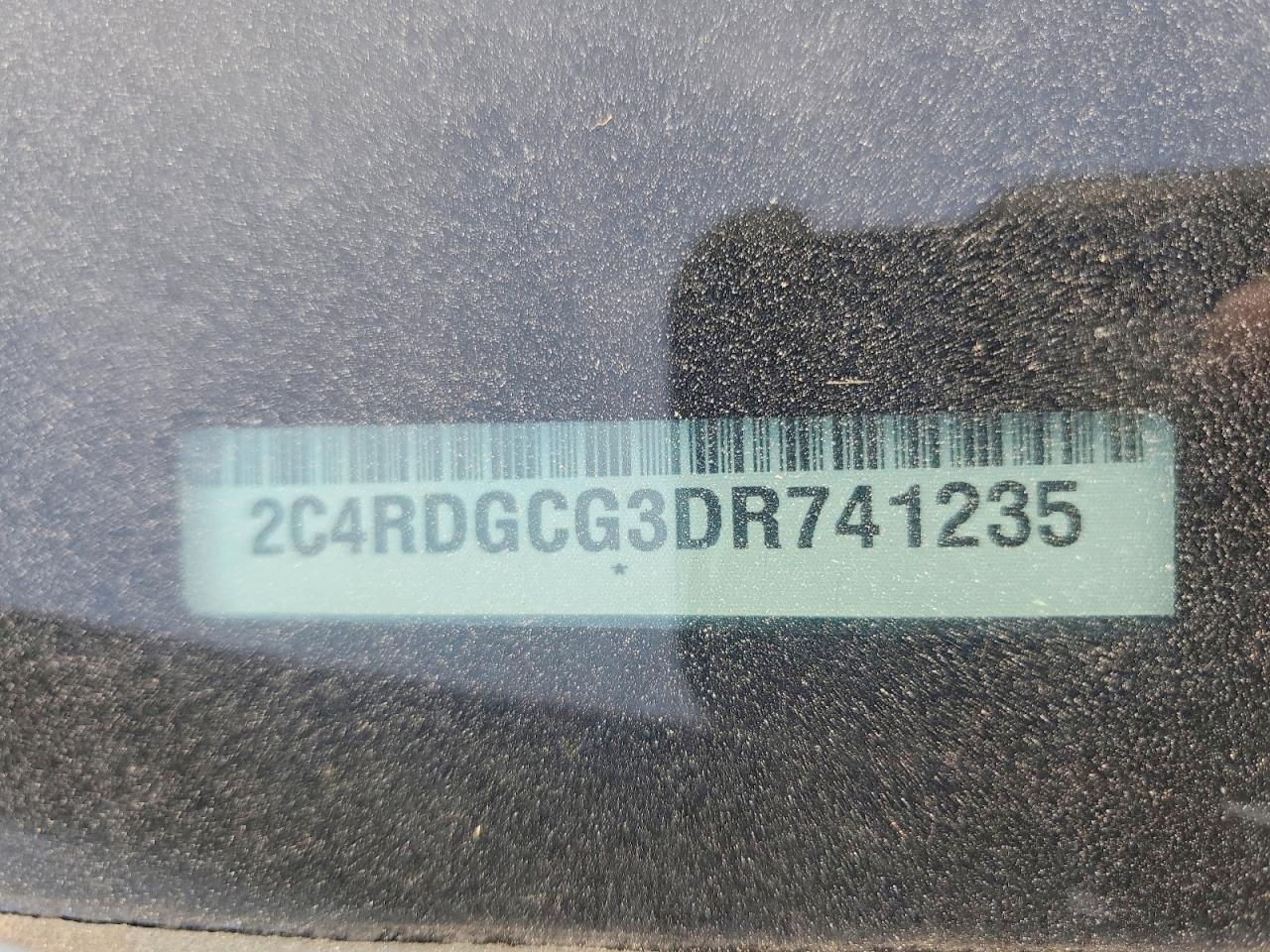 2013 Dodge Grand Caravan Sxt Blue vin: 2C4RDGCG3DR741235
