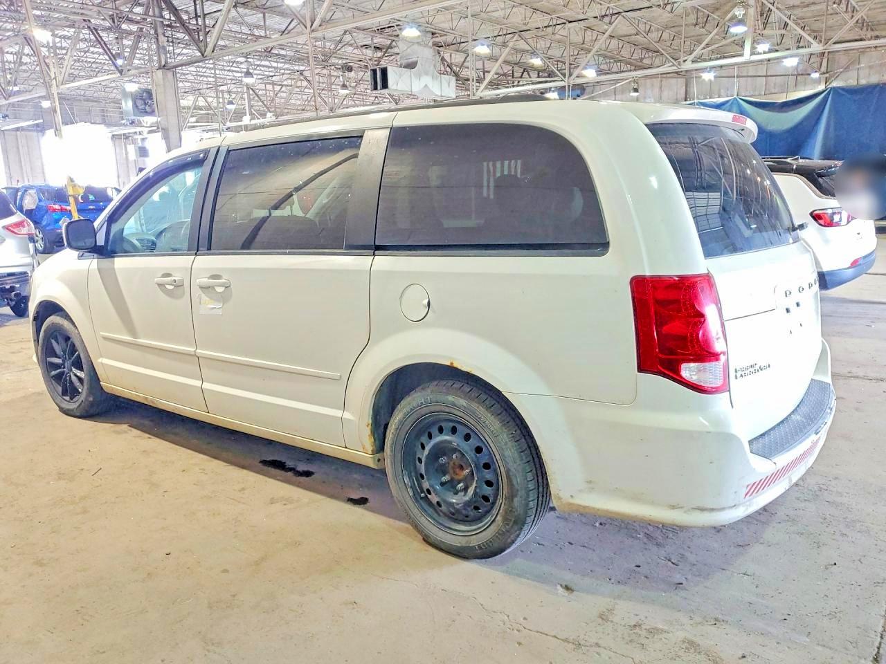 2013 Dodge Grand Caravan Sxt White vin: 2C4RDGCG3DR748654