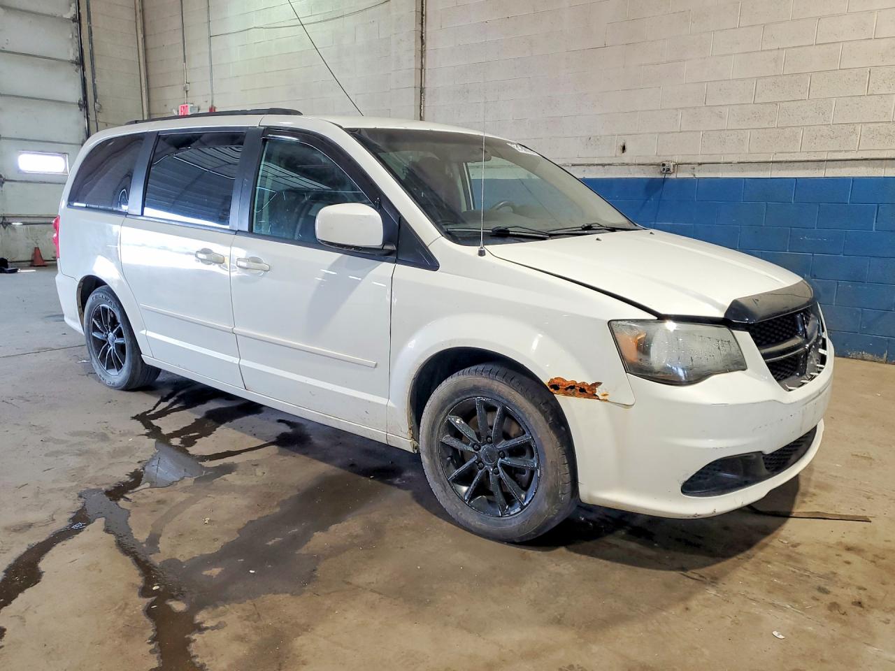 2013 Dodge Grand Caravan Sxt White vin: 2C4RDGCG3DR748654
