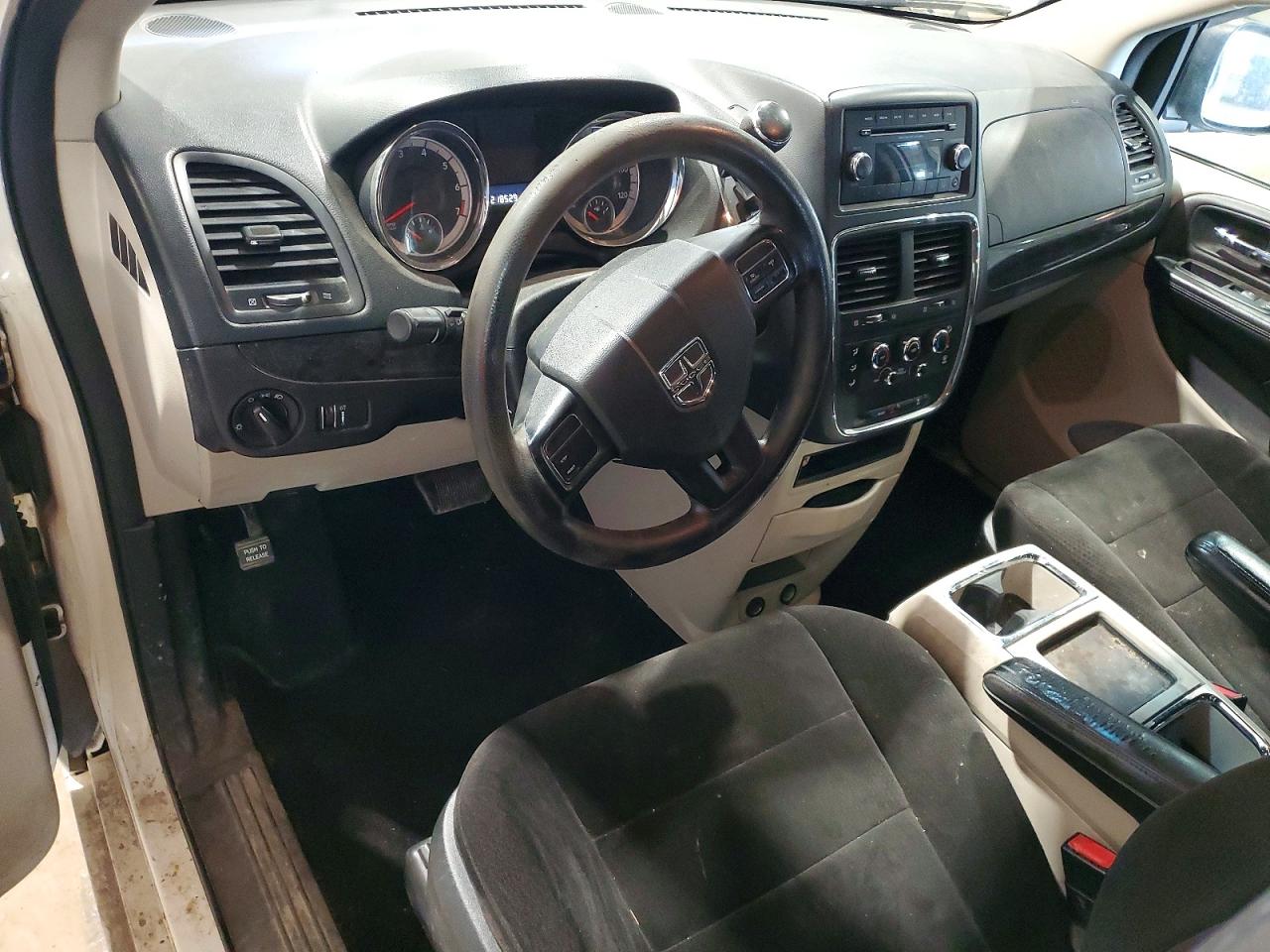 2013 Dodge Grand Caravan Sxt White vin: 2C4RDGCG3DR748654