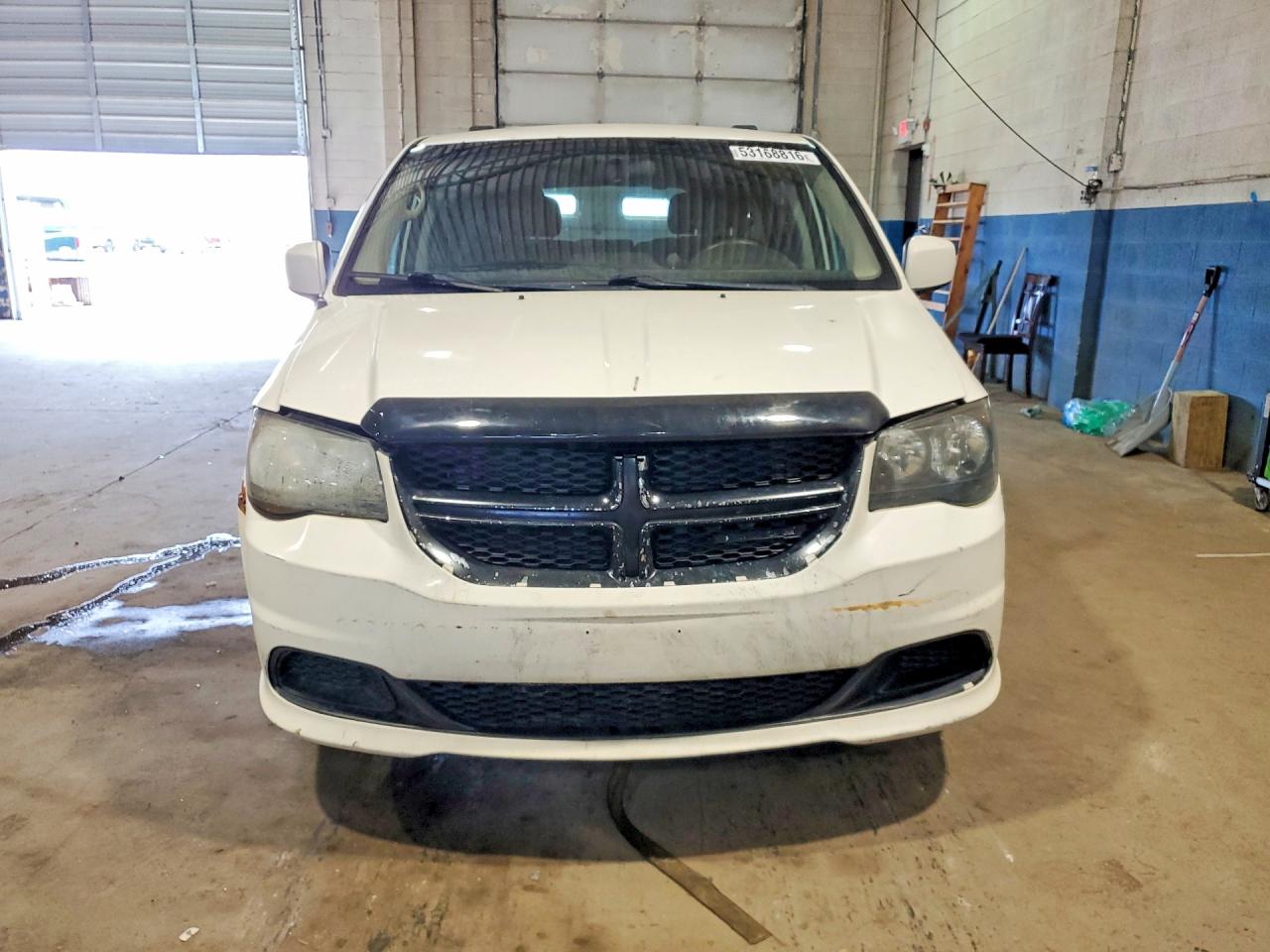 2013 Dodge Grand Caravan Sxt White vin: 2C4RDGCG3DR748654