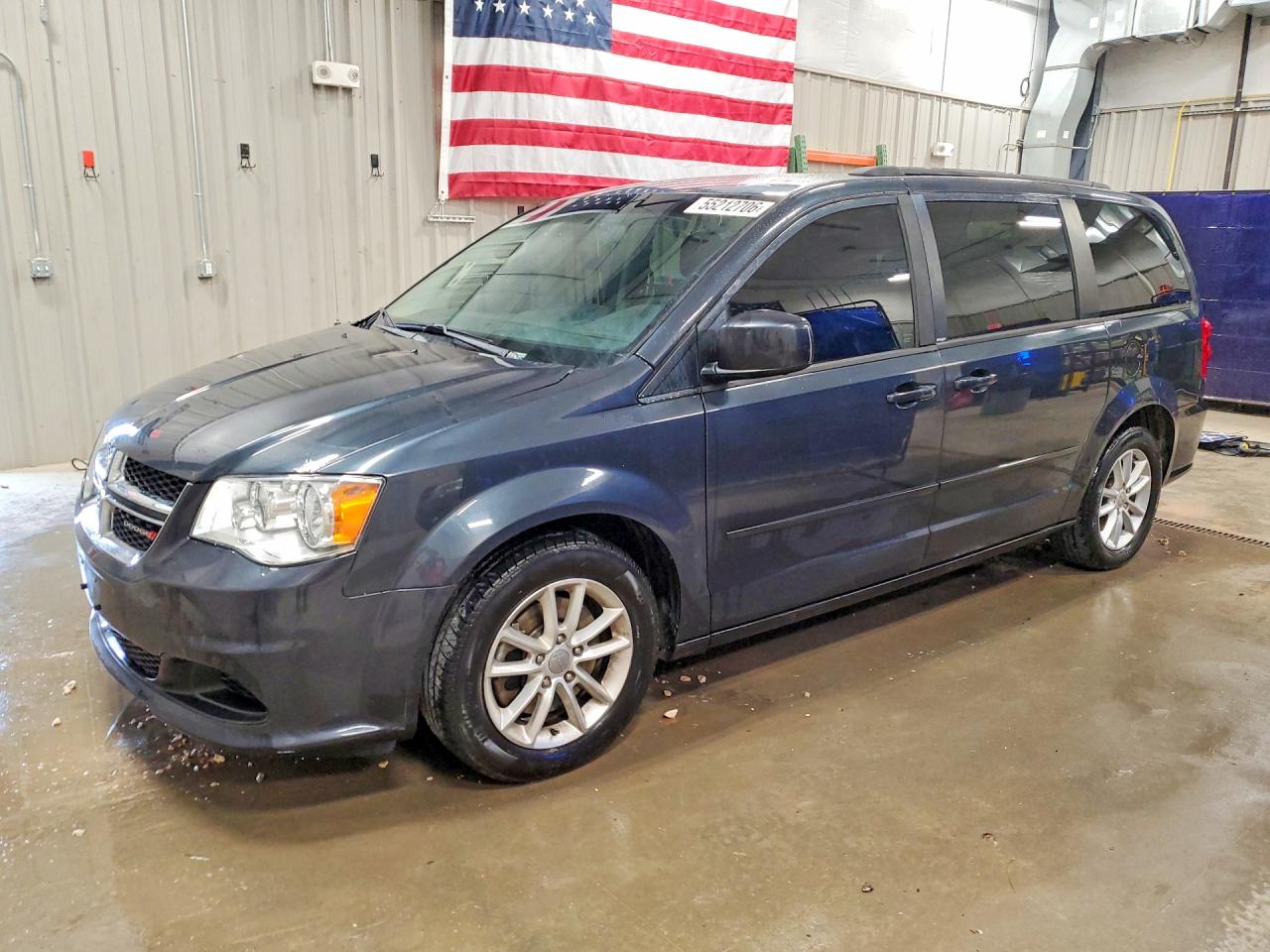 2014 Dodge Grand Caravan Sxt Charcoal vin: 2C4RDGCG3ER128579