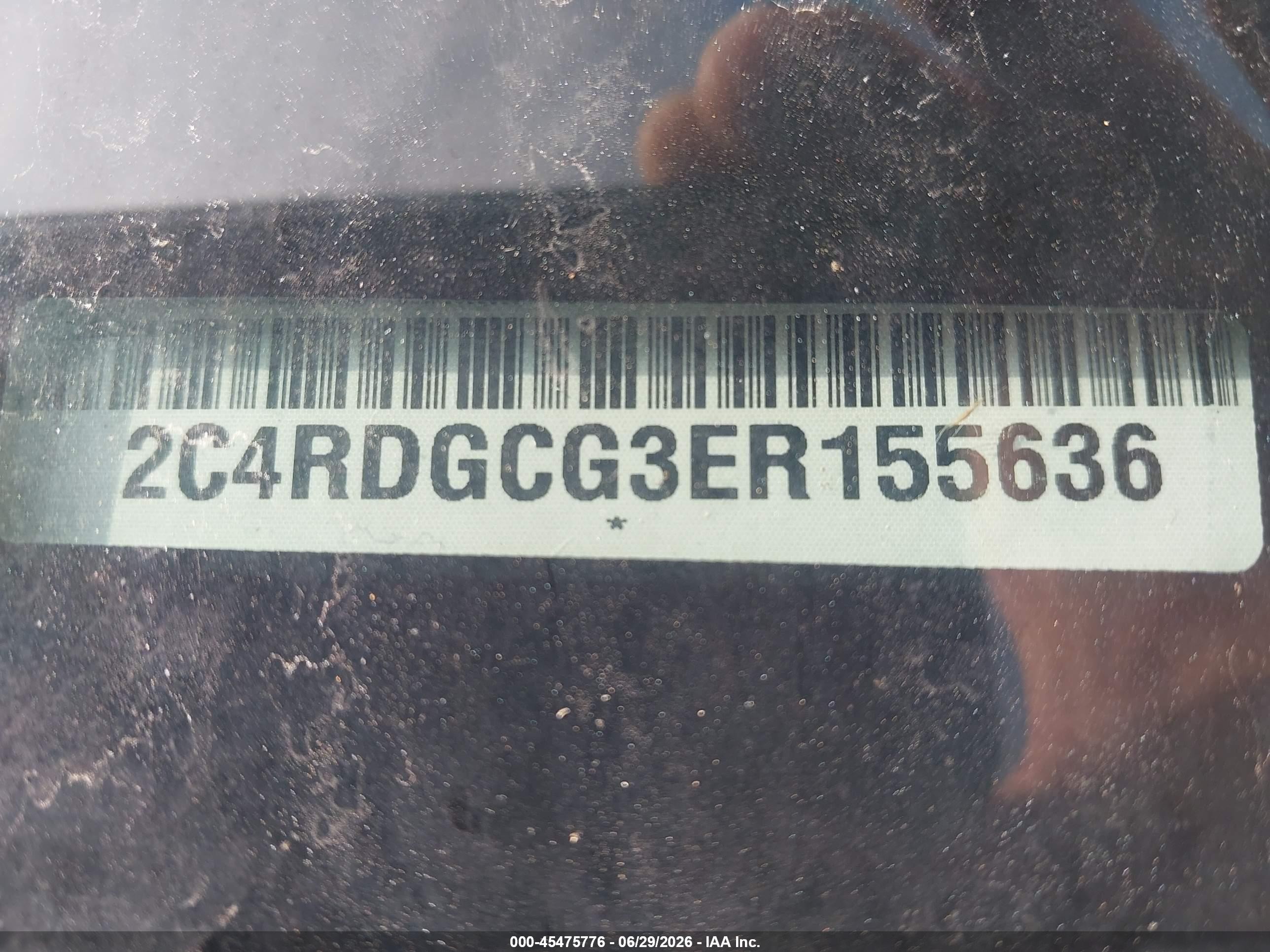 2014 Dodge Grand Caravan Sxt Red vin: 2C4RDGCG3ER155636