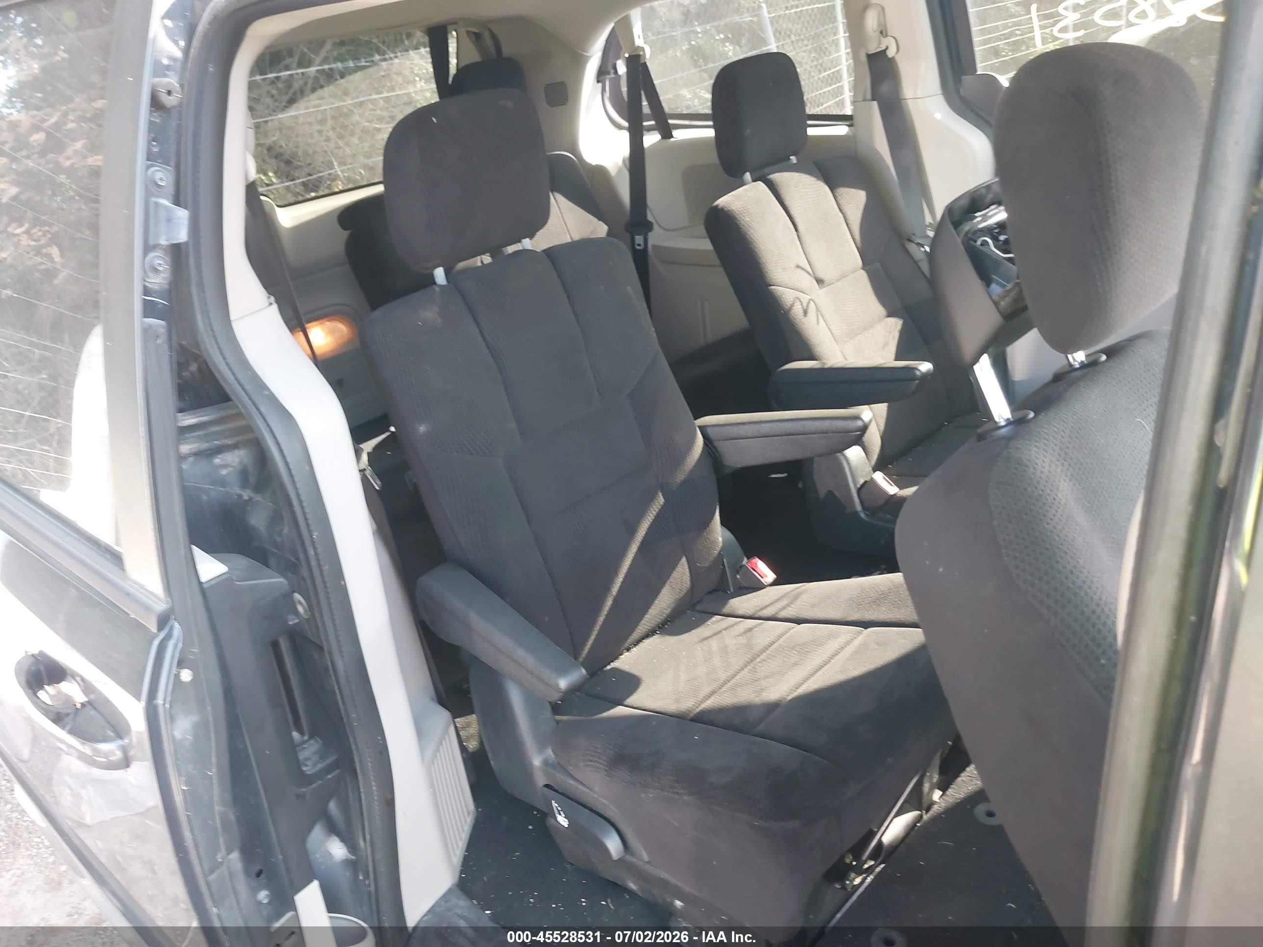 2014 Dodge Grand Caravan Sxt Blue vin: 2C4RDGCG3ER173103