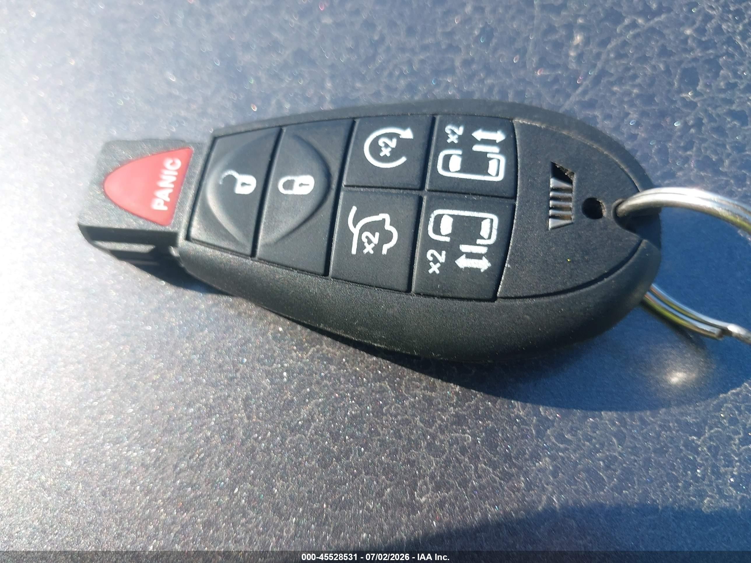 2014 Dodge Grand Caravan Sxt Blue vin: 2C4RDGCG3ER173103