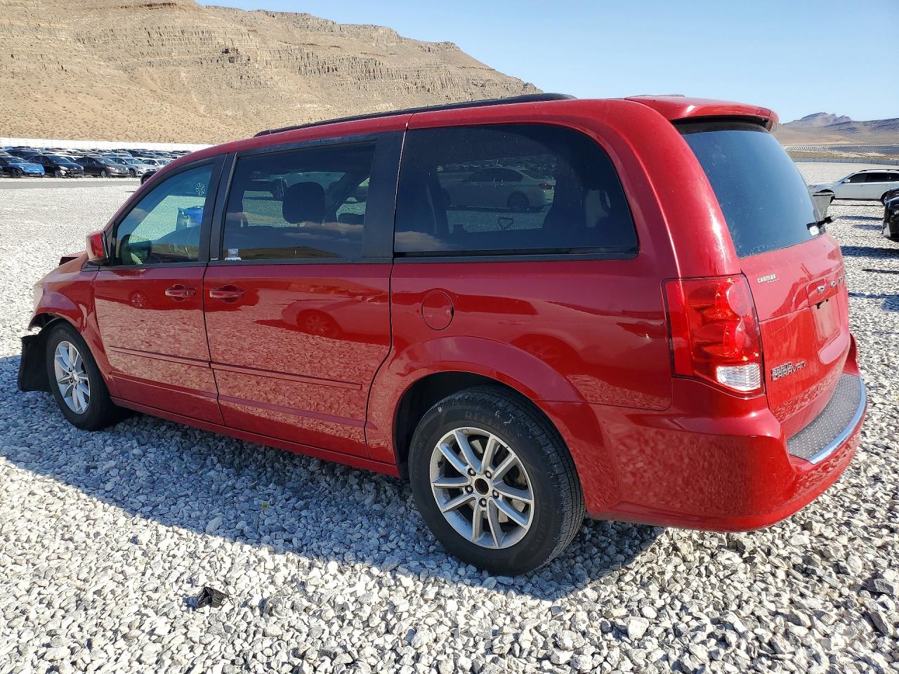 2014 Dodge Grand Caravan Red vin: 2C4RDGCG3ER183727
