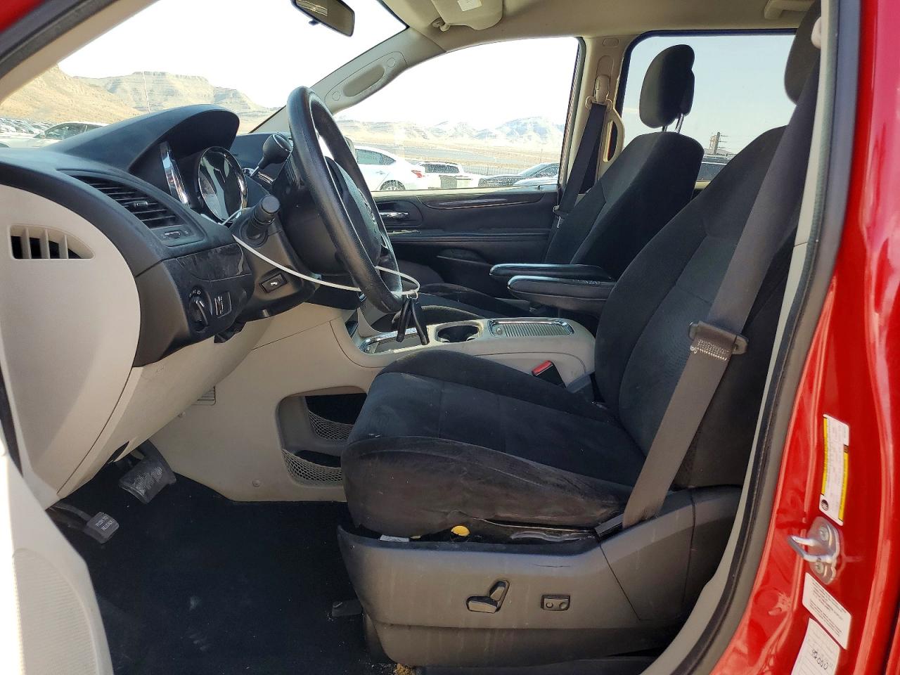 2014 Dodge Grand Caravan Red vin: 2C4RDGCG3ER183727