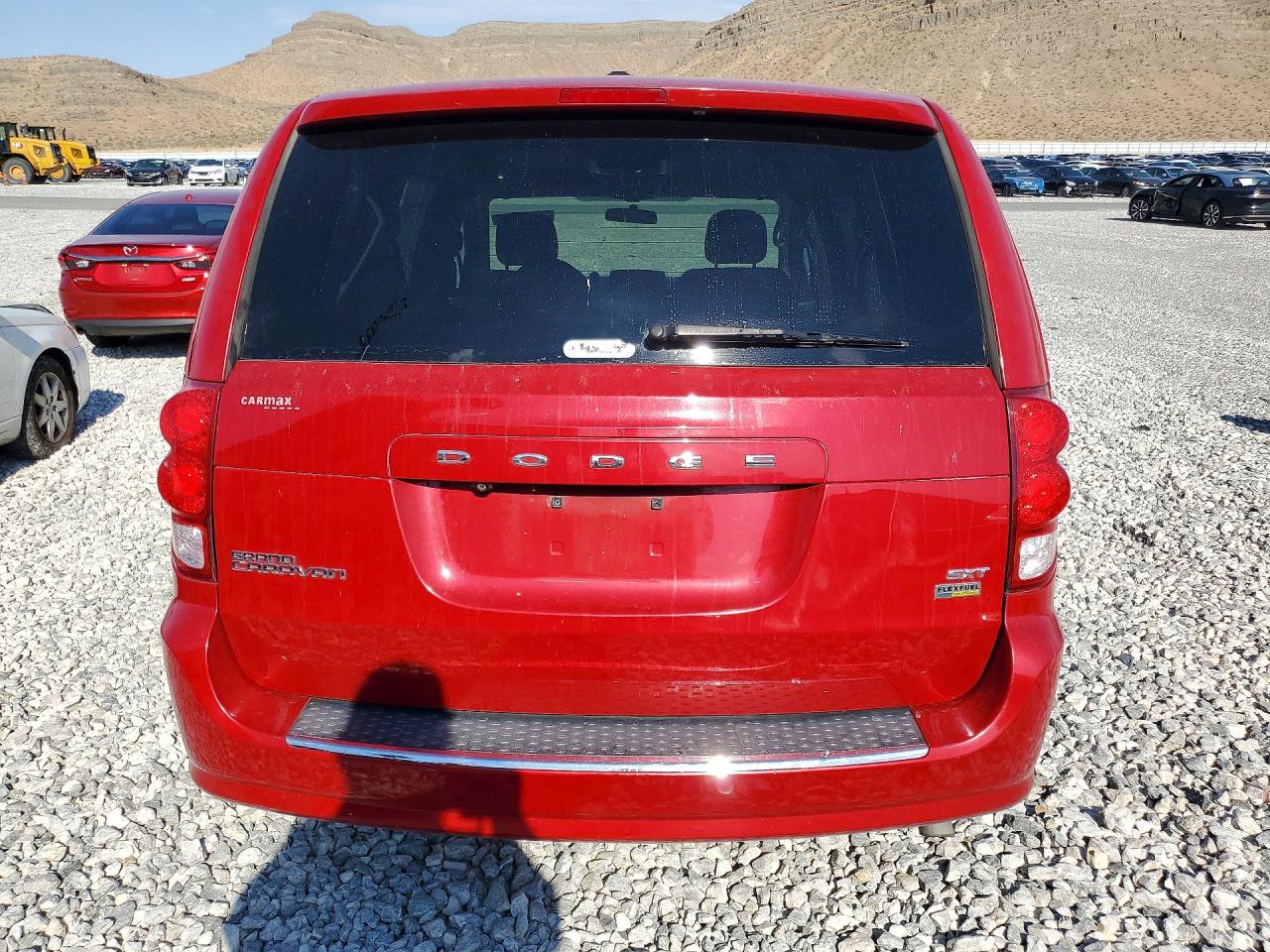 2014 Dodge Grand Caravan Red vin: 2C4RDGCG3ER183727