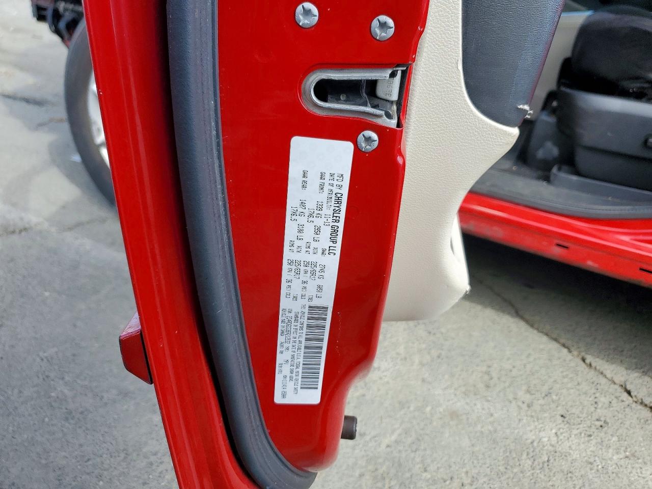 2014 Dodge Grand Caravan Sxt Red vin: 2C4RDGCG3ER212532