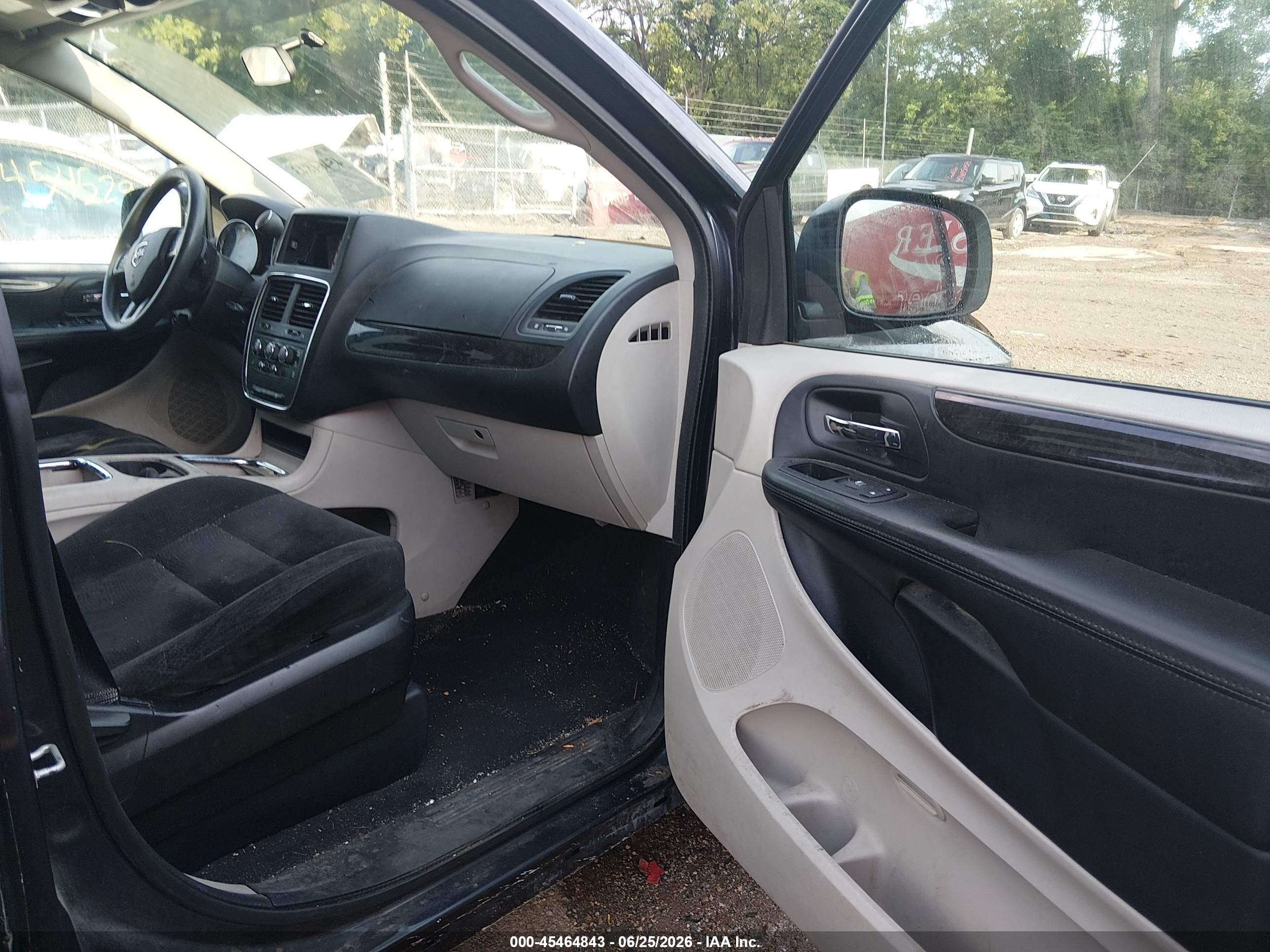 2014 Dodge Grand Caravan Sxt Black vin: 2C4RDGCG3ER213275