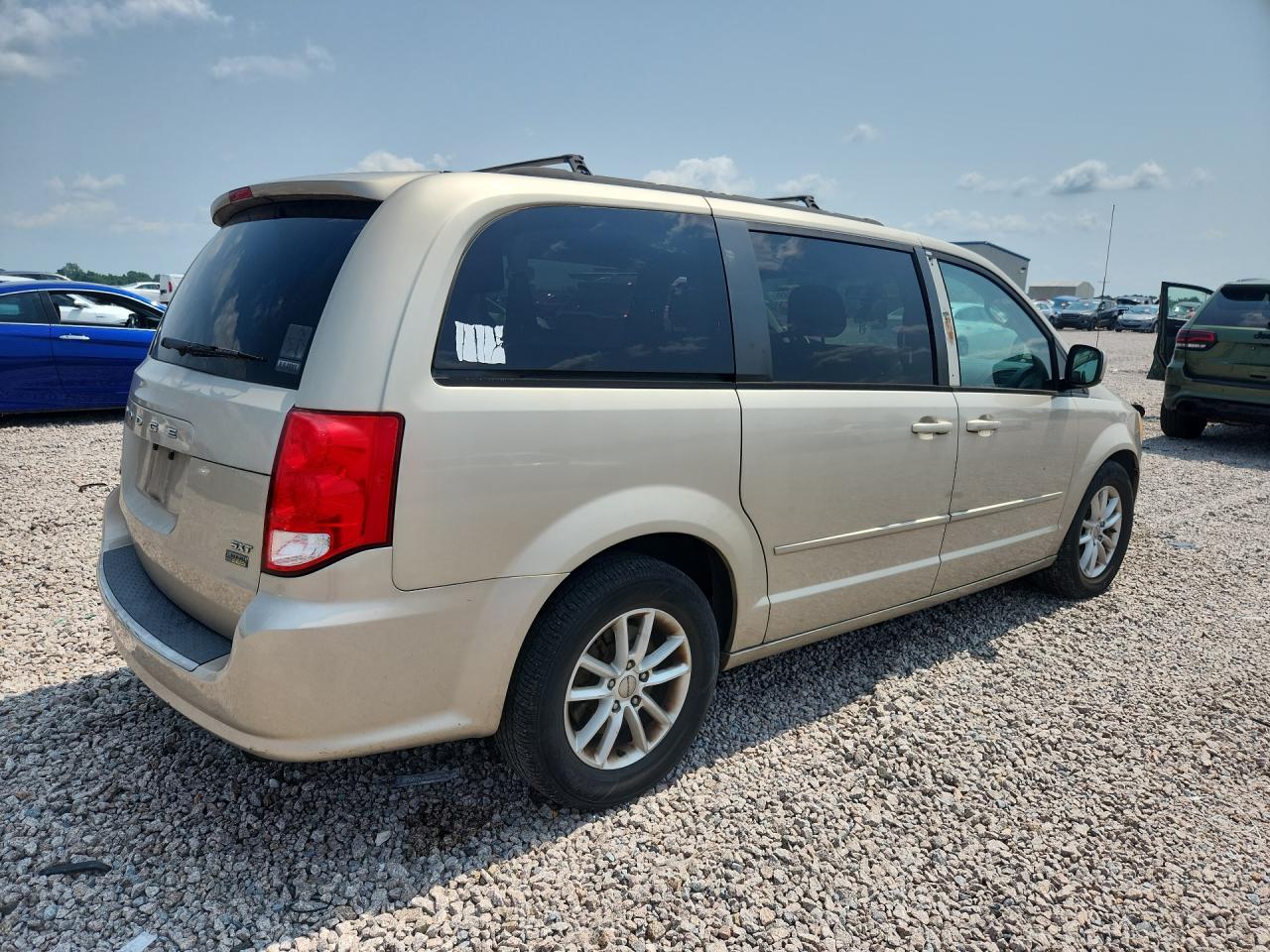 2014 Dodge Grand Caravan Sxt Gold vin: 2C4RDGCG3ER253386