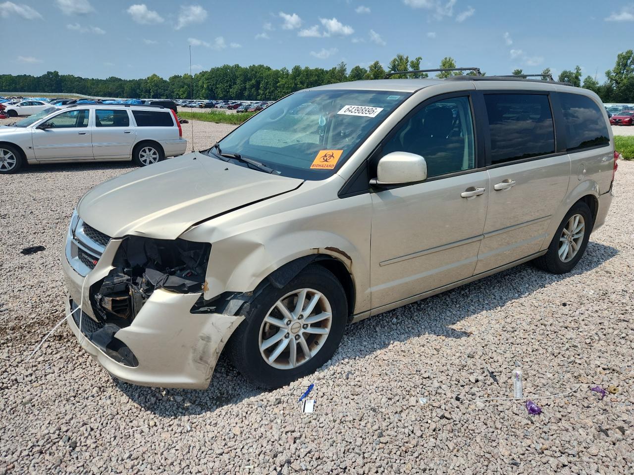 2014 Dodge Grand Caravan Sxt Gold vin: 2C4RDGCG3ER253386