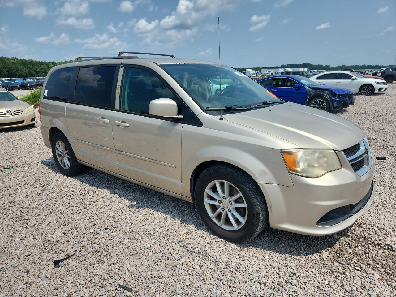 2014 Dodge Grand Caravan Sxt Gold vin: 2C4RDGCG3ER253386