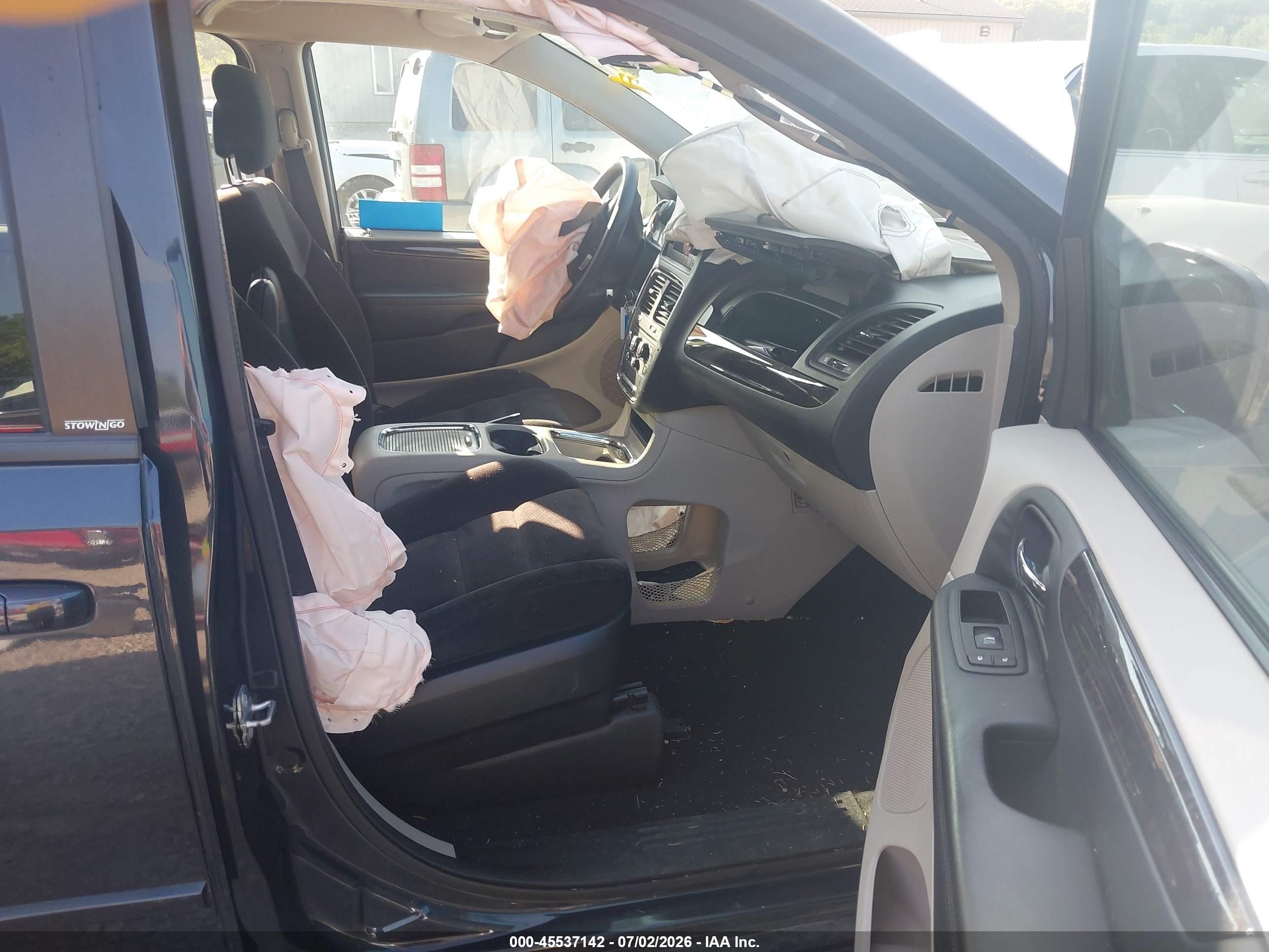 2014 Dodge Grand Caravan Sxt Black vin: 2C4RDGCG3ER258250