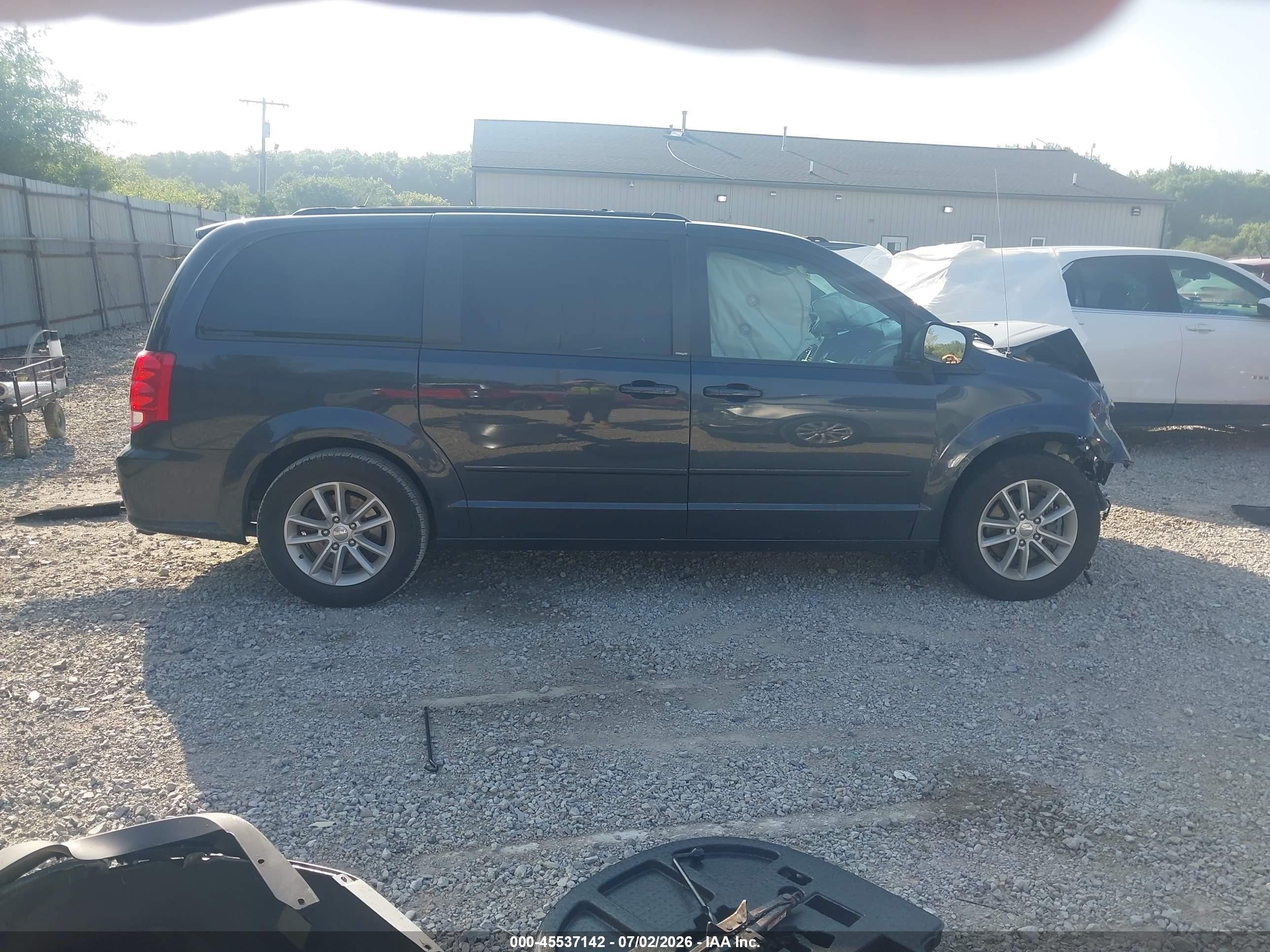 2014 Dodge Grand Caravan Sxt Black vin: 2C4RDGCG3ER258250