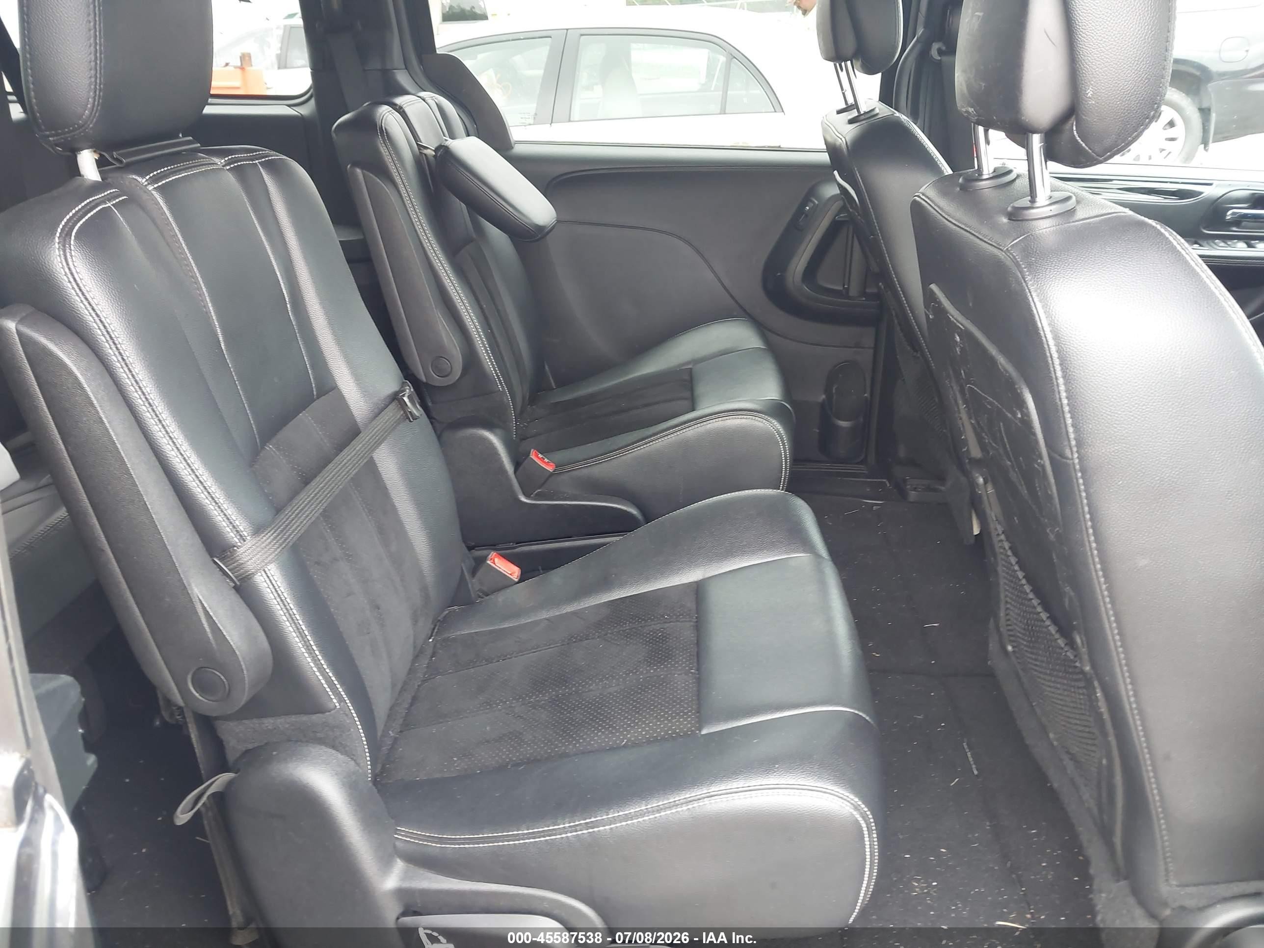 2014 Dodge Grand Caravan Sxt 30th Anniversary Black vin: 2C4RDGCG3ER298764