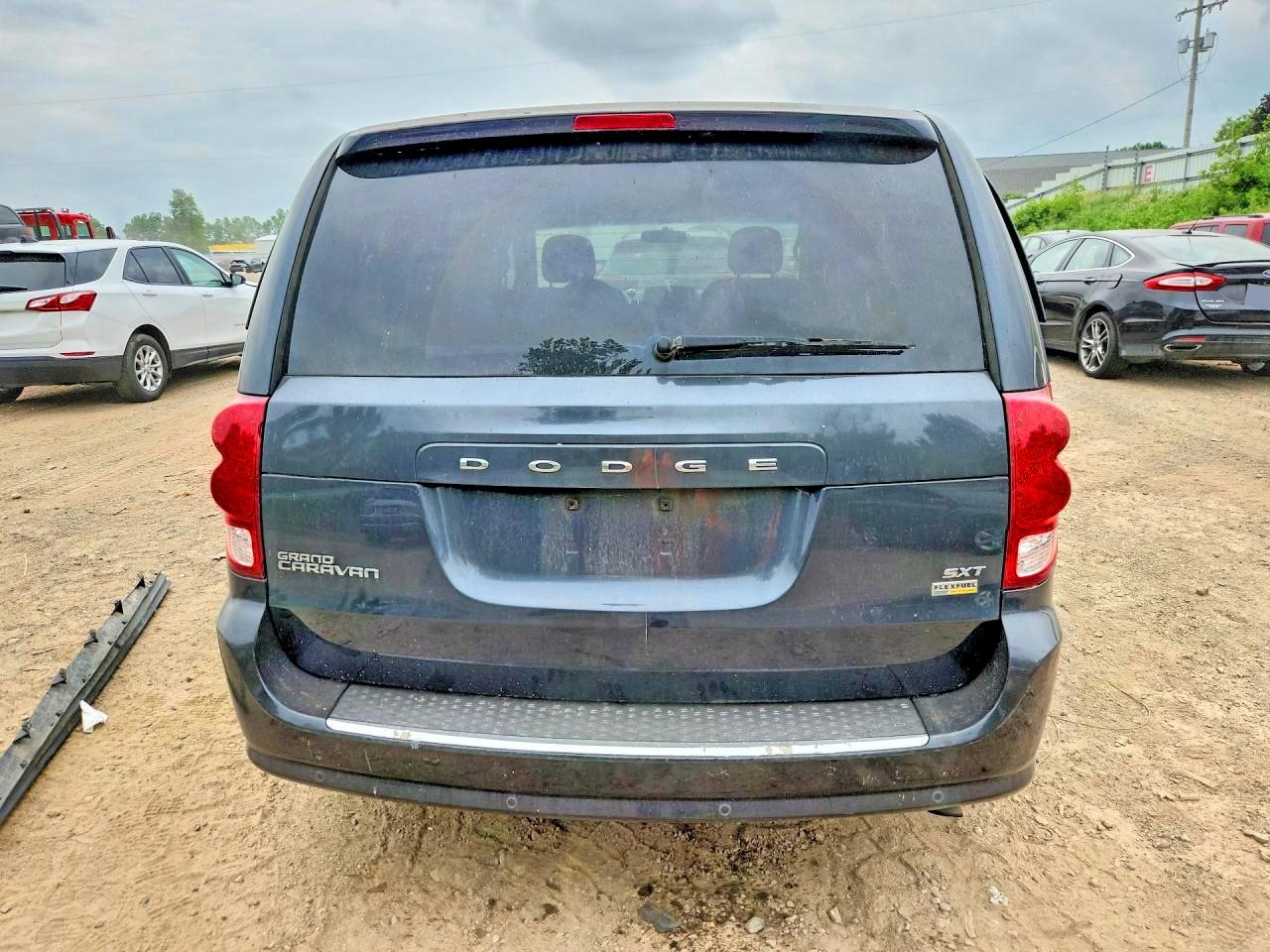 2014 Dodge Grand Caravan Sxt Blue vin: 2C4RDGCG3ER321623