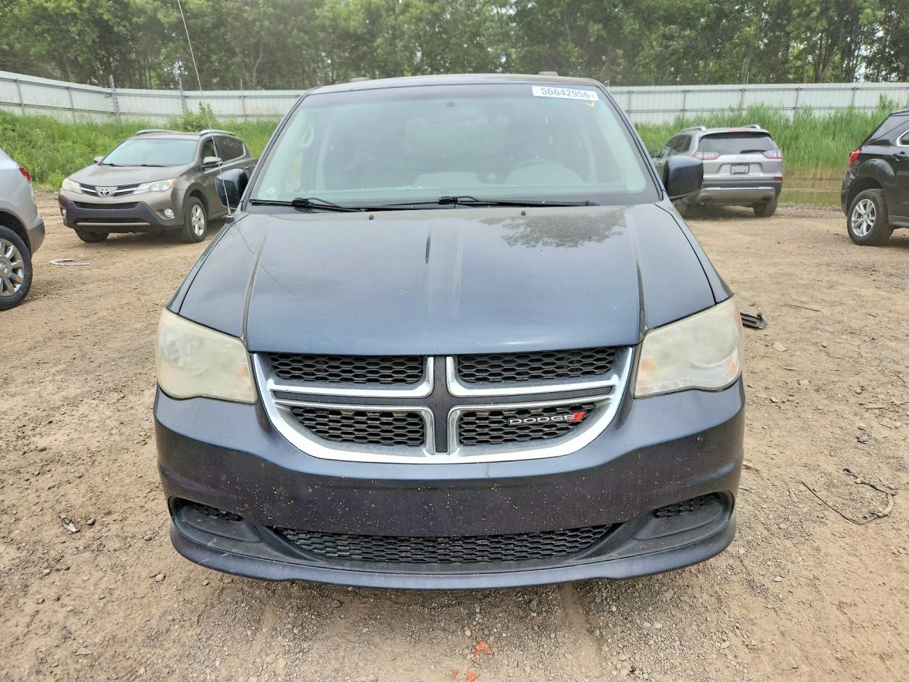 2014 Dodge Grand Caravan Sxt Blue vin: 2C4RDGCG3ER321623